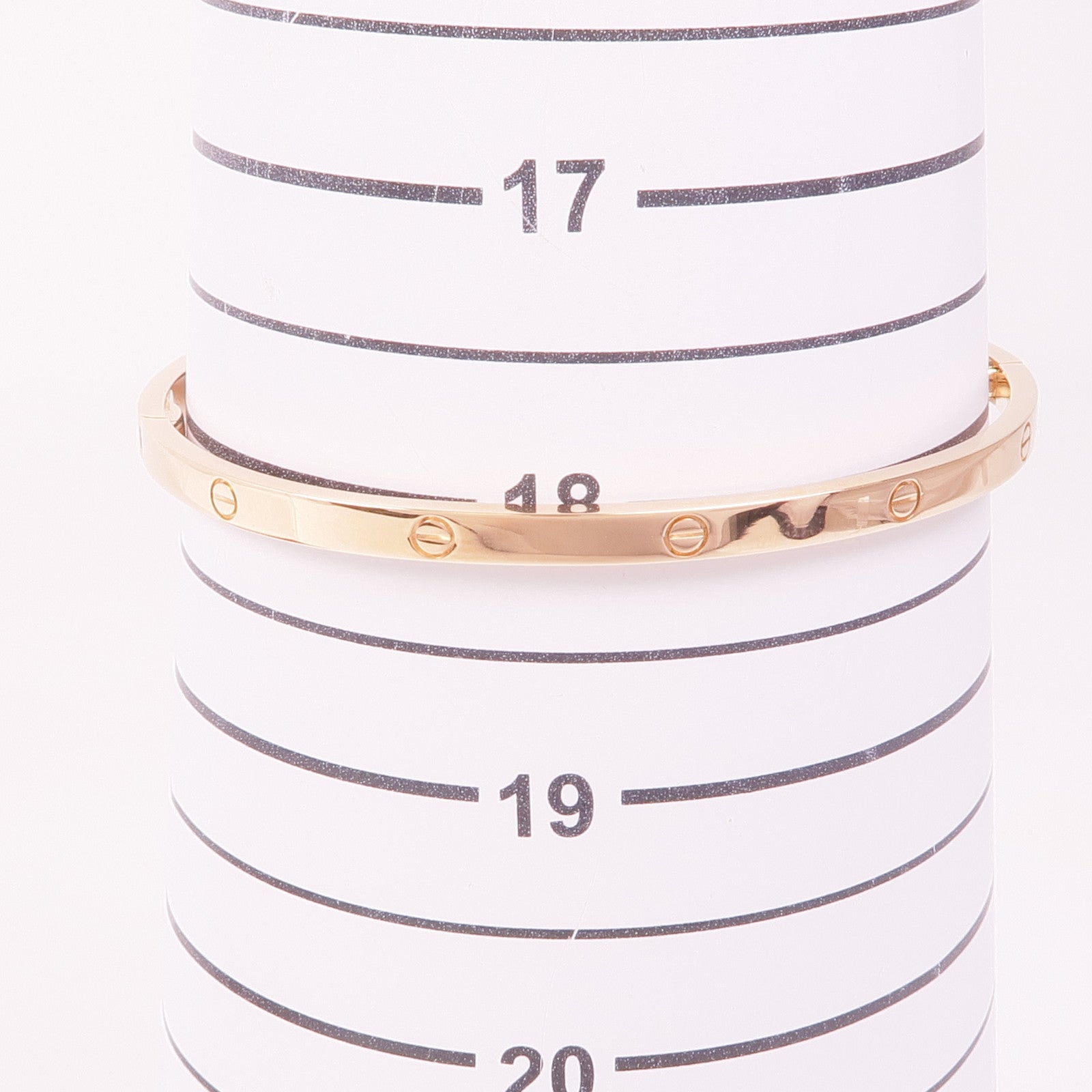 CARTIER Love Bracelet Small Model B6047317 18K Pink Gold Cartier#19