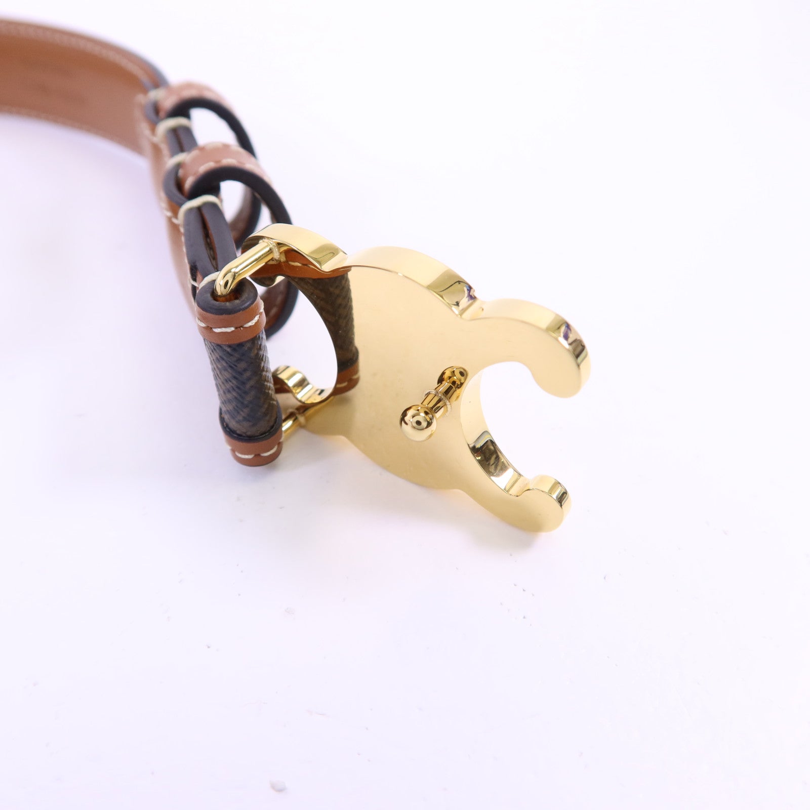 CELINE PVC Belt 85cm金扣皮帶