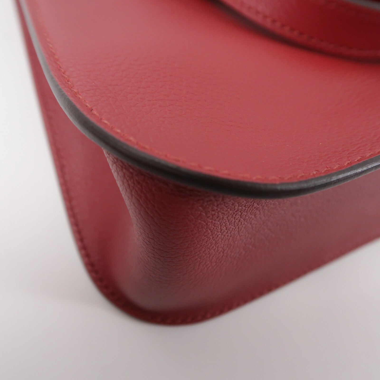 HERMES Evercolor皮革Halzan 25手挽肩背兩用袋Rough Grenal
