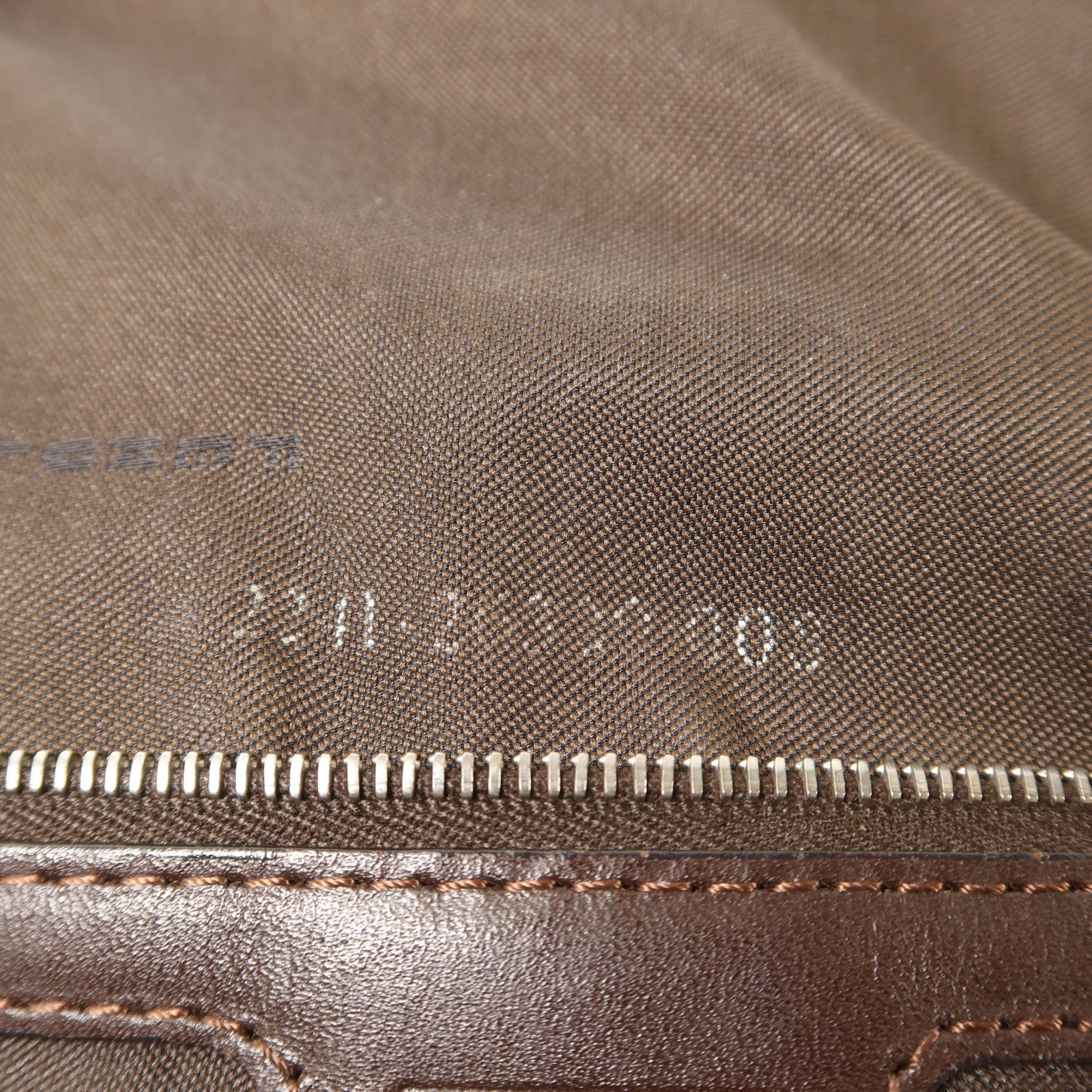 FENDI 帆布Zucca Small Tote Bag銀扣手挽袋