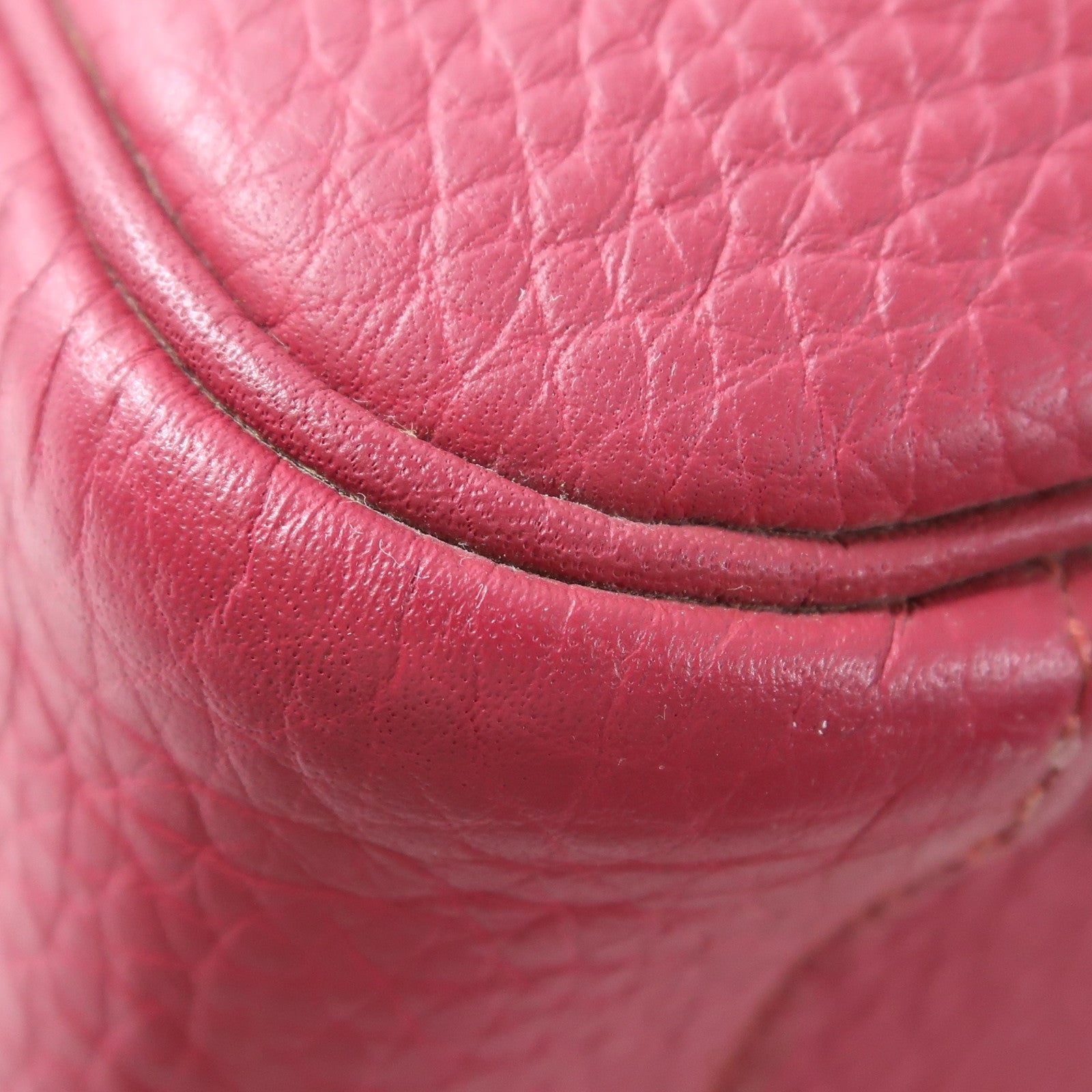 HERMES Clemence皮革Lindy 34銀扣手挽肩背兩用袋Rough H