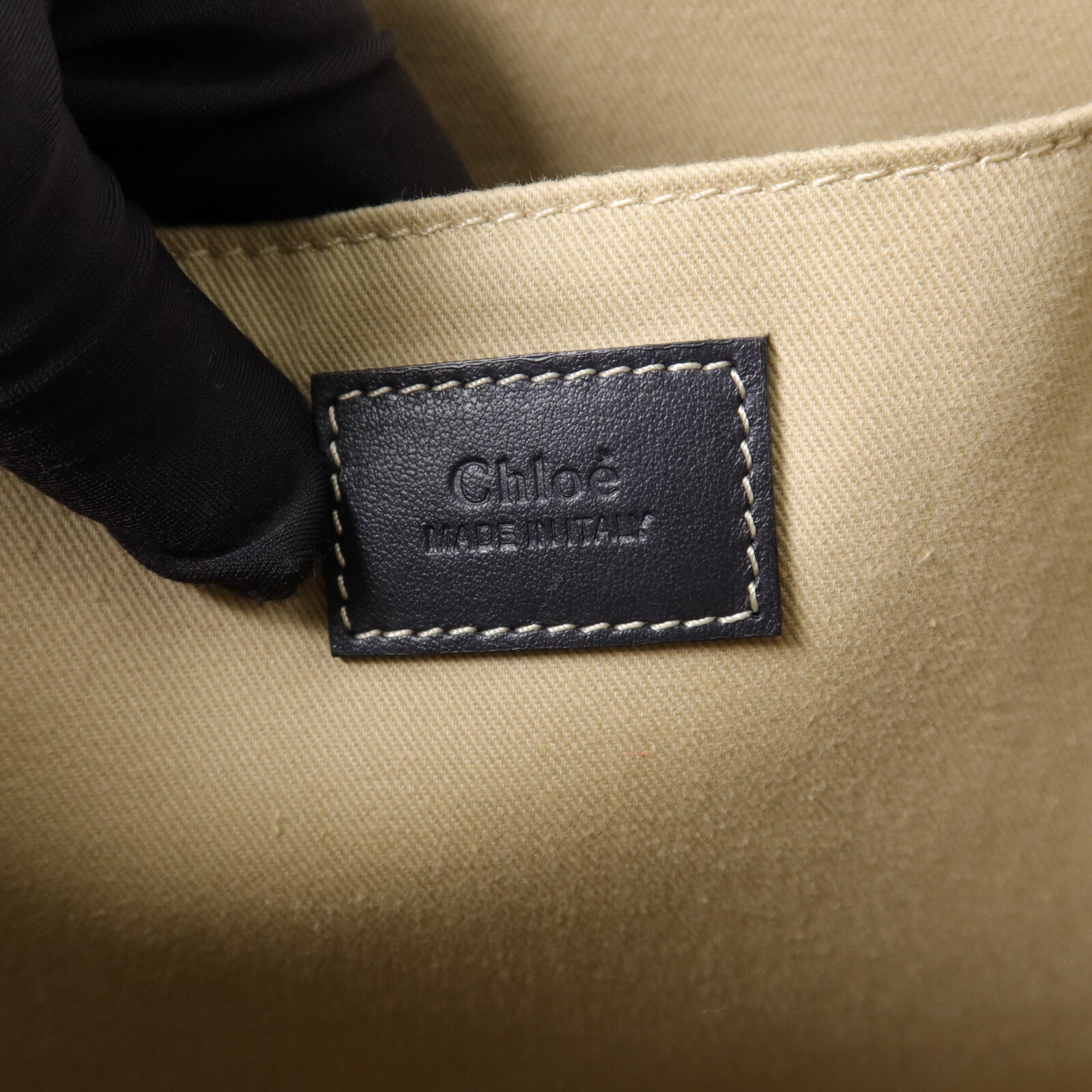 Chloe 帆布Woody Tote Medium肩背袋
