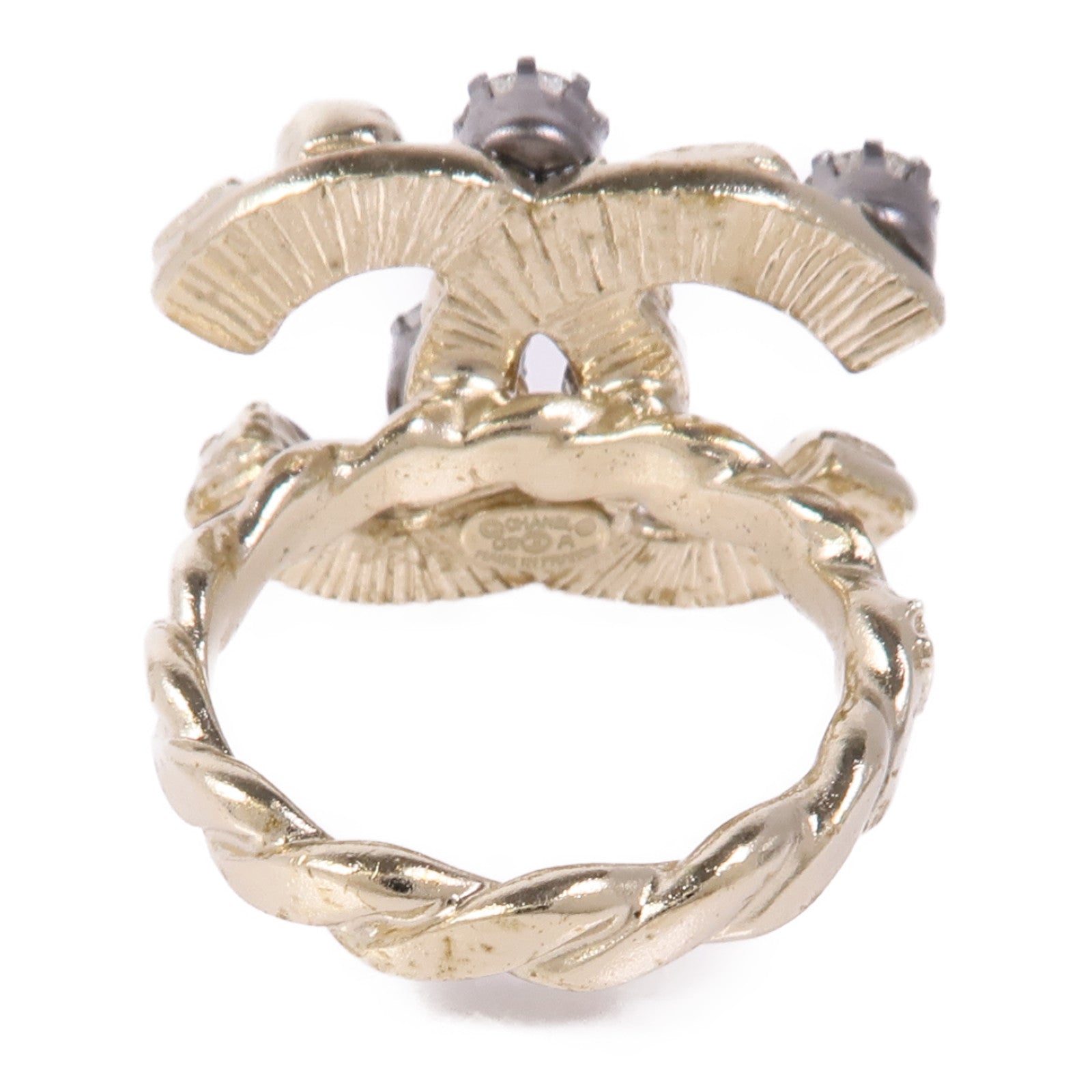 CHANEL 金屬Ring戒指US#6.25