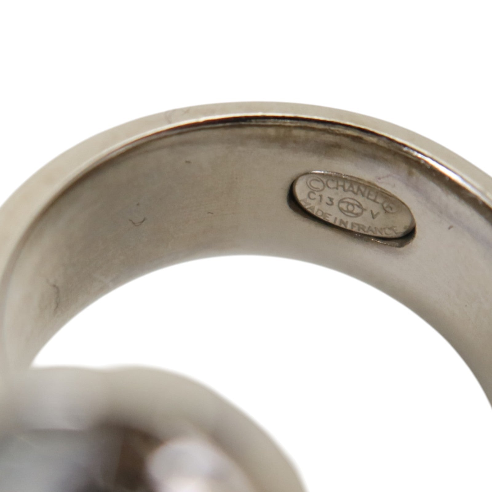 CHANEL 金屬Ring戒指US#6