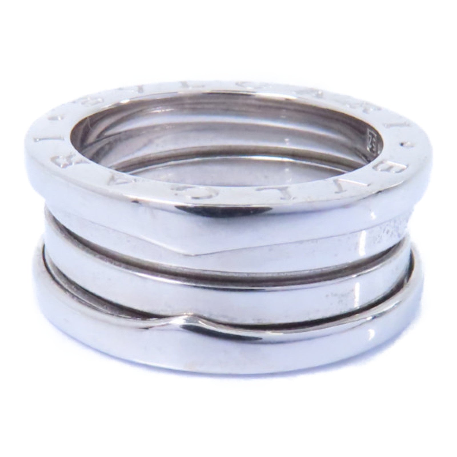 BVLGARI 18K白金B-ZERO1戒指US#6/Bvlgari#52