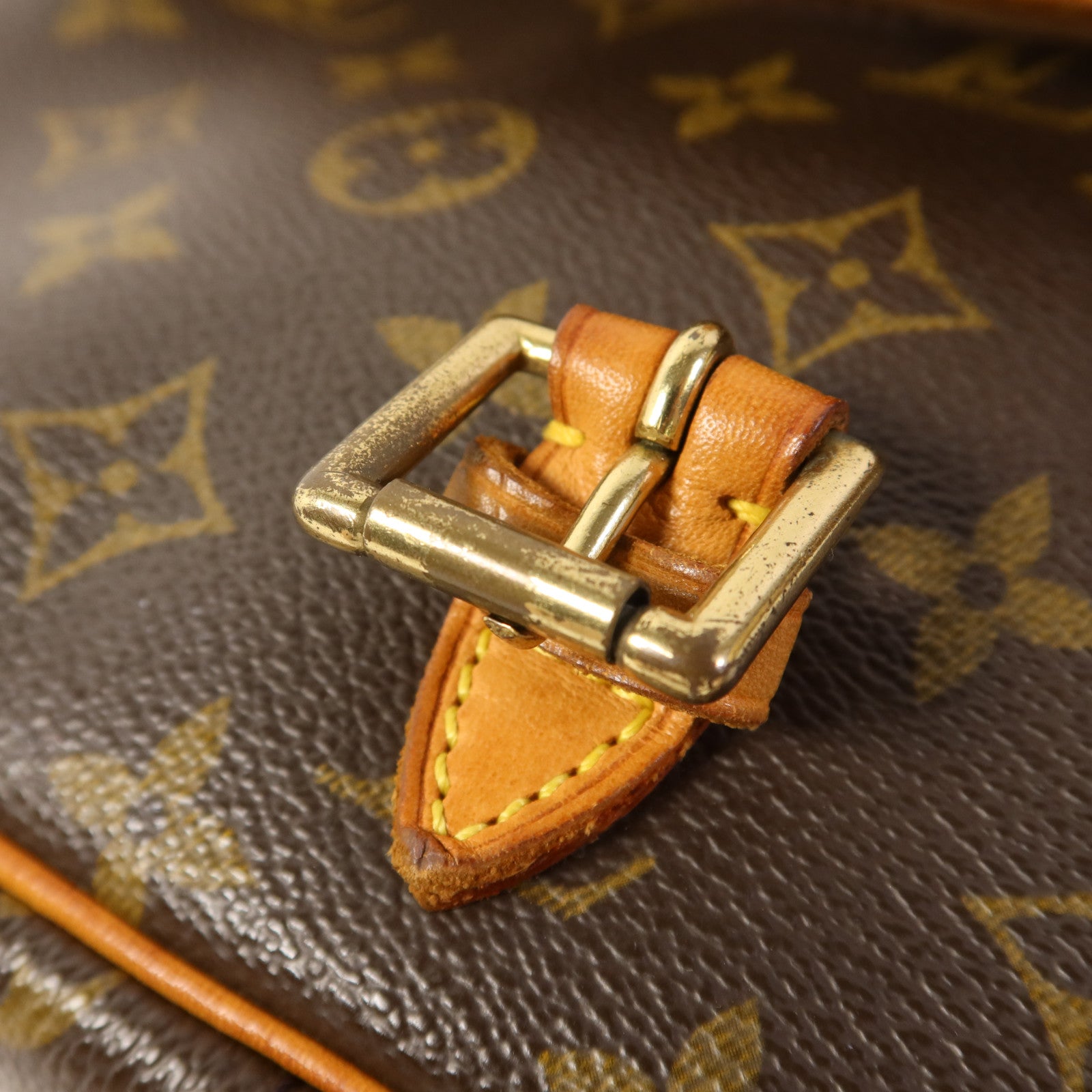 LOUIS VUITTON Monogram Sologne金扣肩背袋