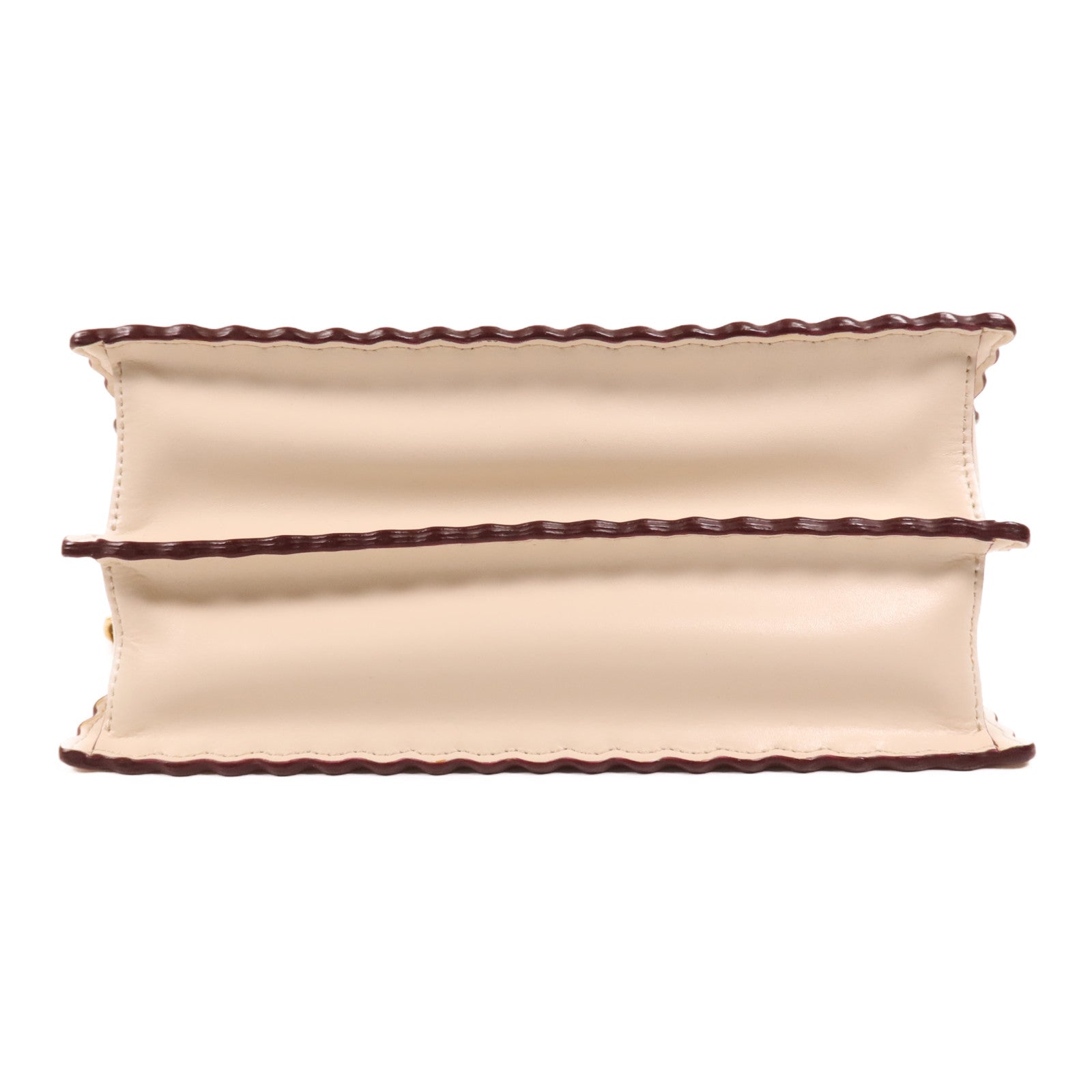 FENDI 牛皮皮革Kan I金扣手挽肩背兩用袋