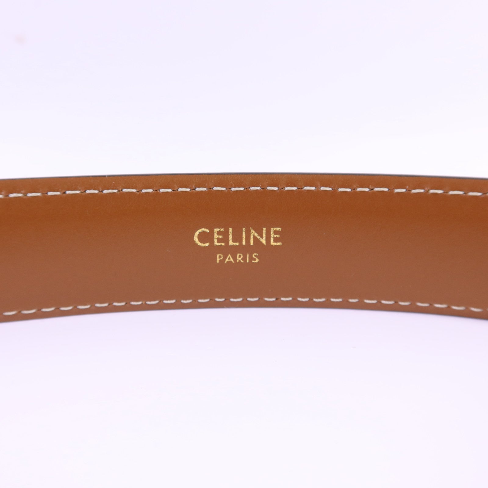 CELINE PVC Belt 85cm金扣皮帶
