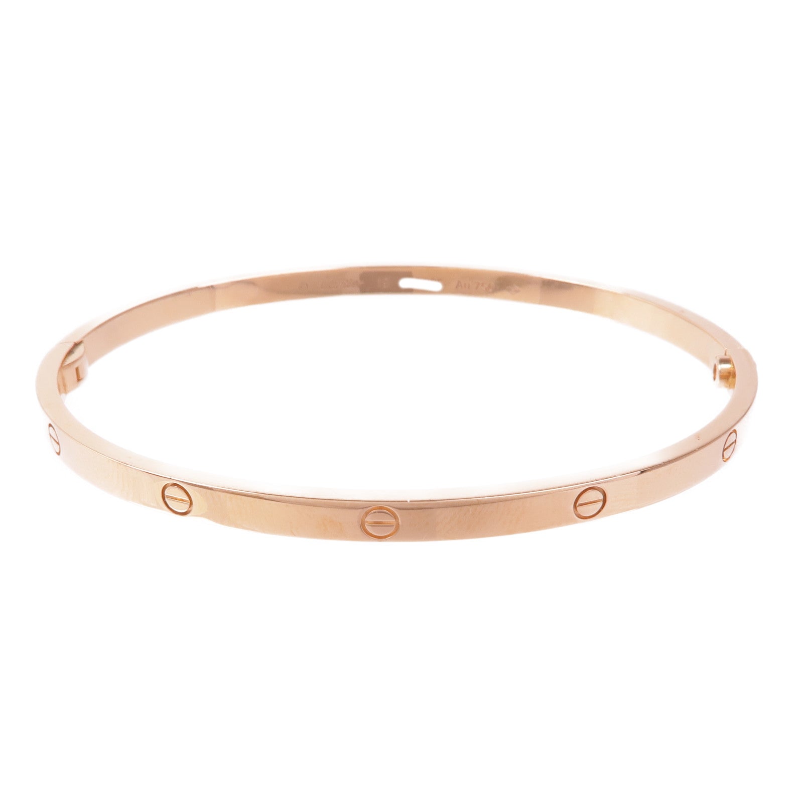 CARTIER Love Bracelet Small Model B6047317 18K Pink Gold Cartier#19