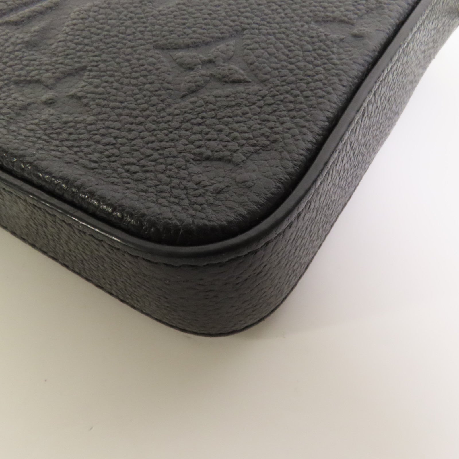 LOUIS VUITTON Monogram Empreinte Felicie Pochette 金扣鏈帶肩背袋