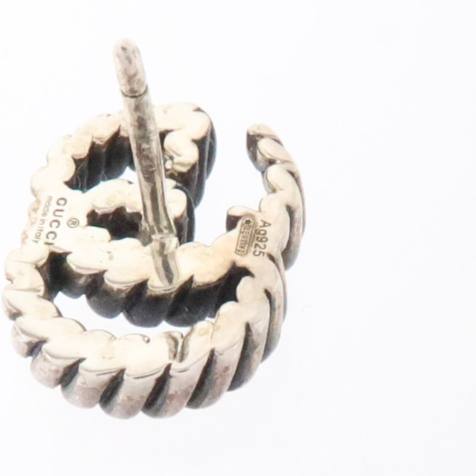 GUCCI 925純銀GG Marmont Earrings耳環