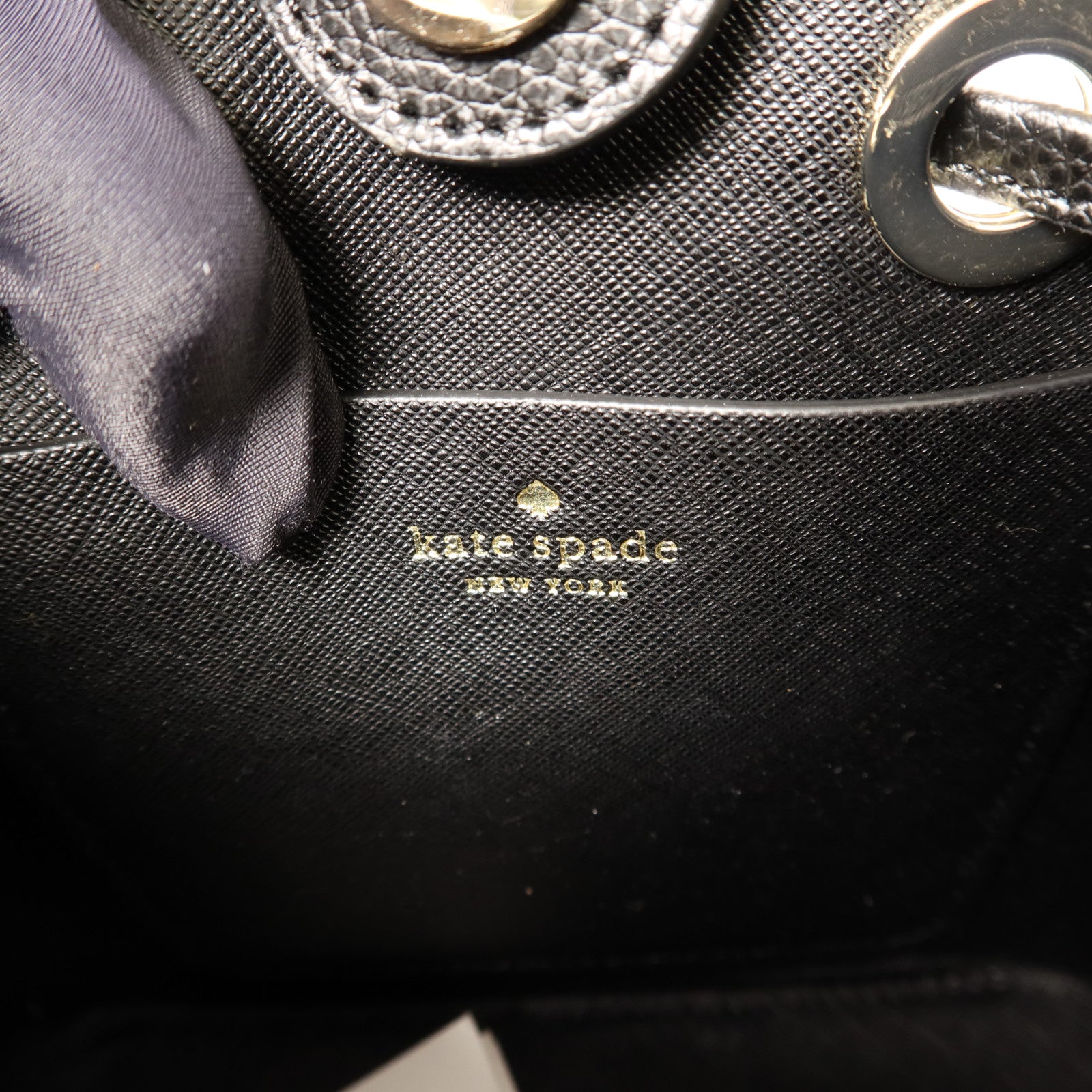 Kate Spade 絨布/漆皮皮革/皮革/蛇皮皮革Small Bucket Bag手挽肩背兩用袋