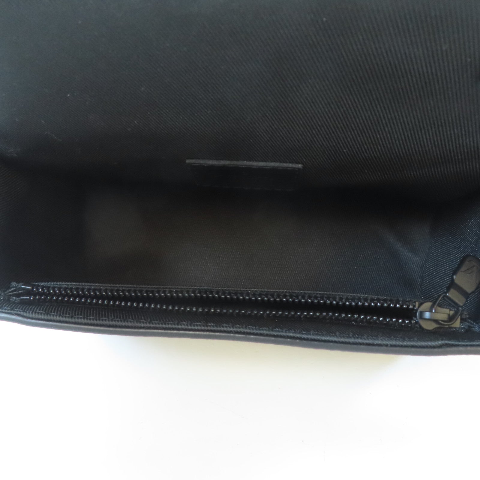 LOUIS VUITTON Monogram Eclipse Steamer肩背袋黑色