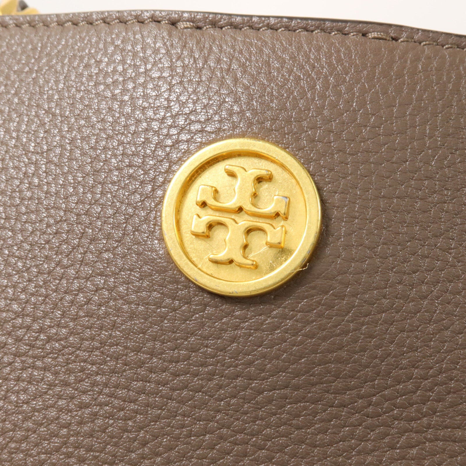 Tory Burch 牛皮皮革Carson Tote鏈帶手挽肩背兩用袋