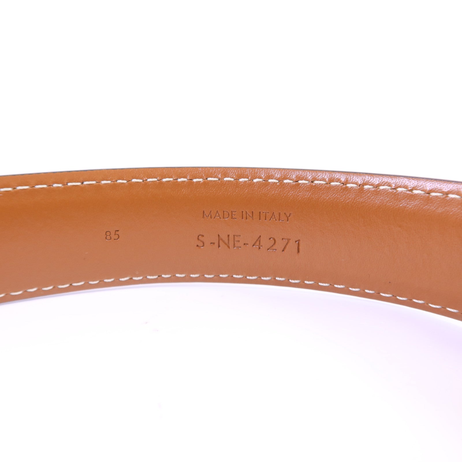 CELINE PVC Belt 85cm金扣皮帶