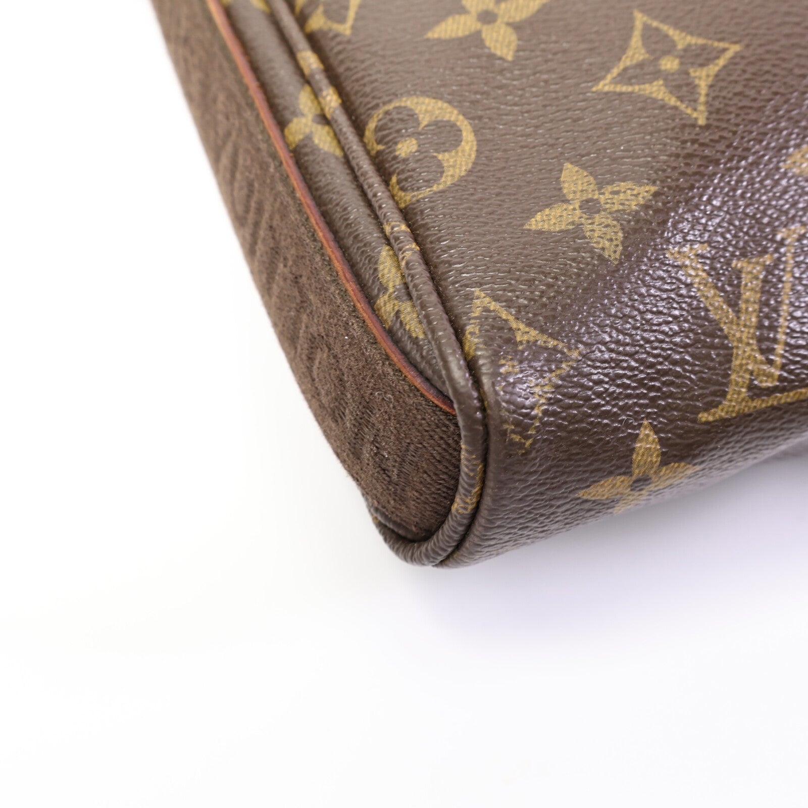 LOUIS VUITTON Monogram Trotteur Beaubourg金扣肩背袋