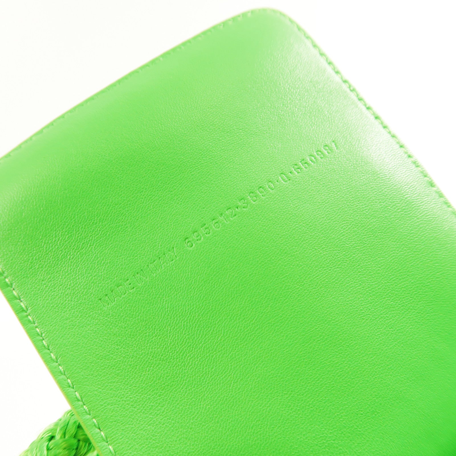 BALENCIAGA SHW Ibia Small Logo 2Way Shoulder Hand Bag Nylon 695612 Green