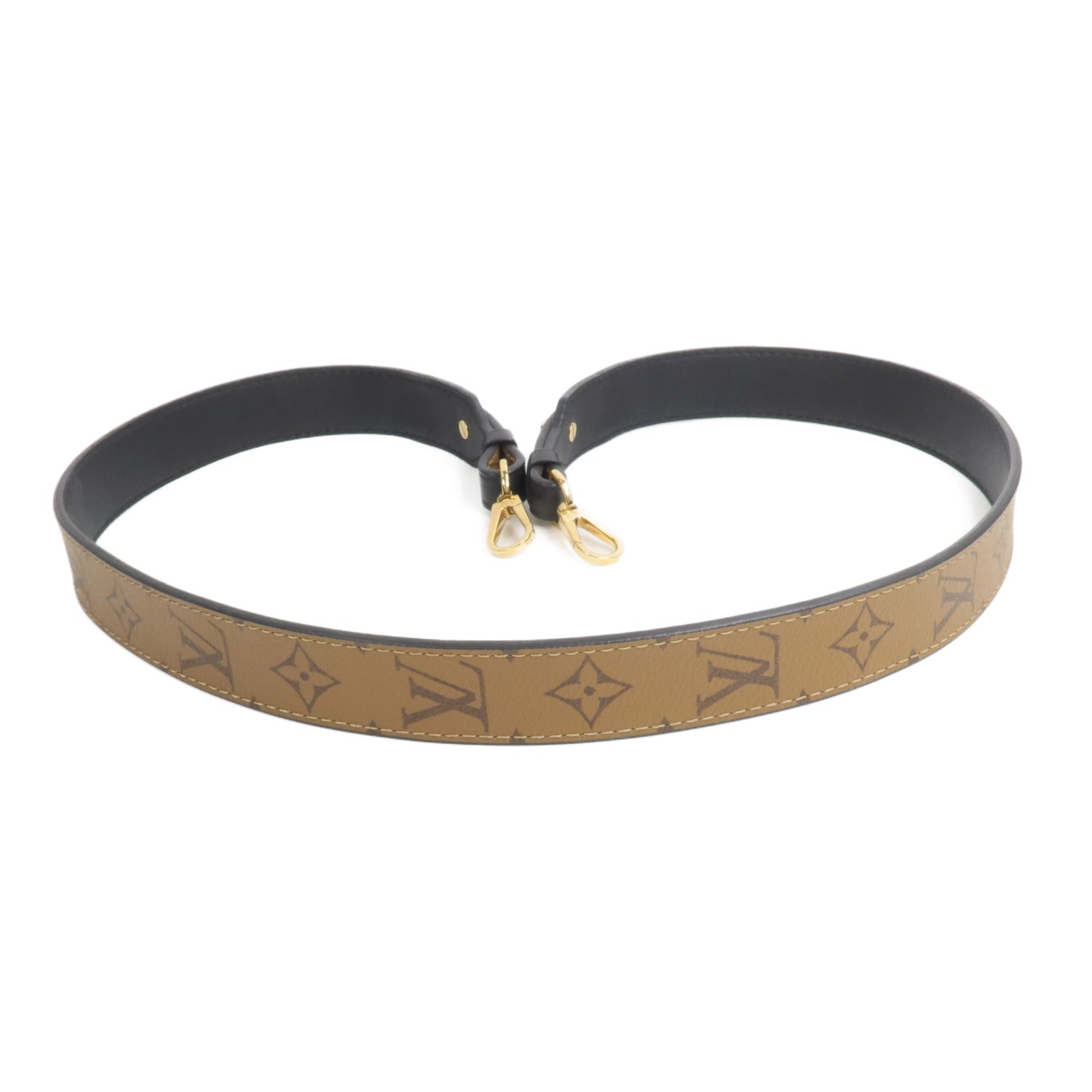 LOUIS VUITTON Monogram Reverse Bandouliere Shoulder Strap肩帶