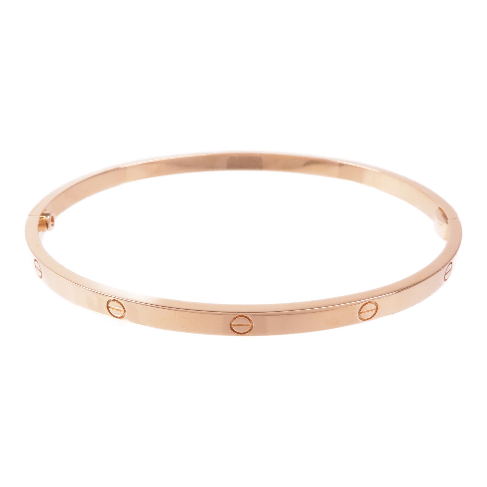 CARTIER Love Bracelet Small Model B6047317 18K Pink Gold Cartier#19