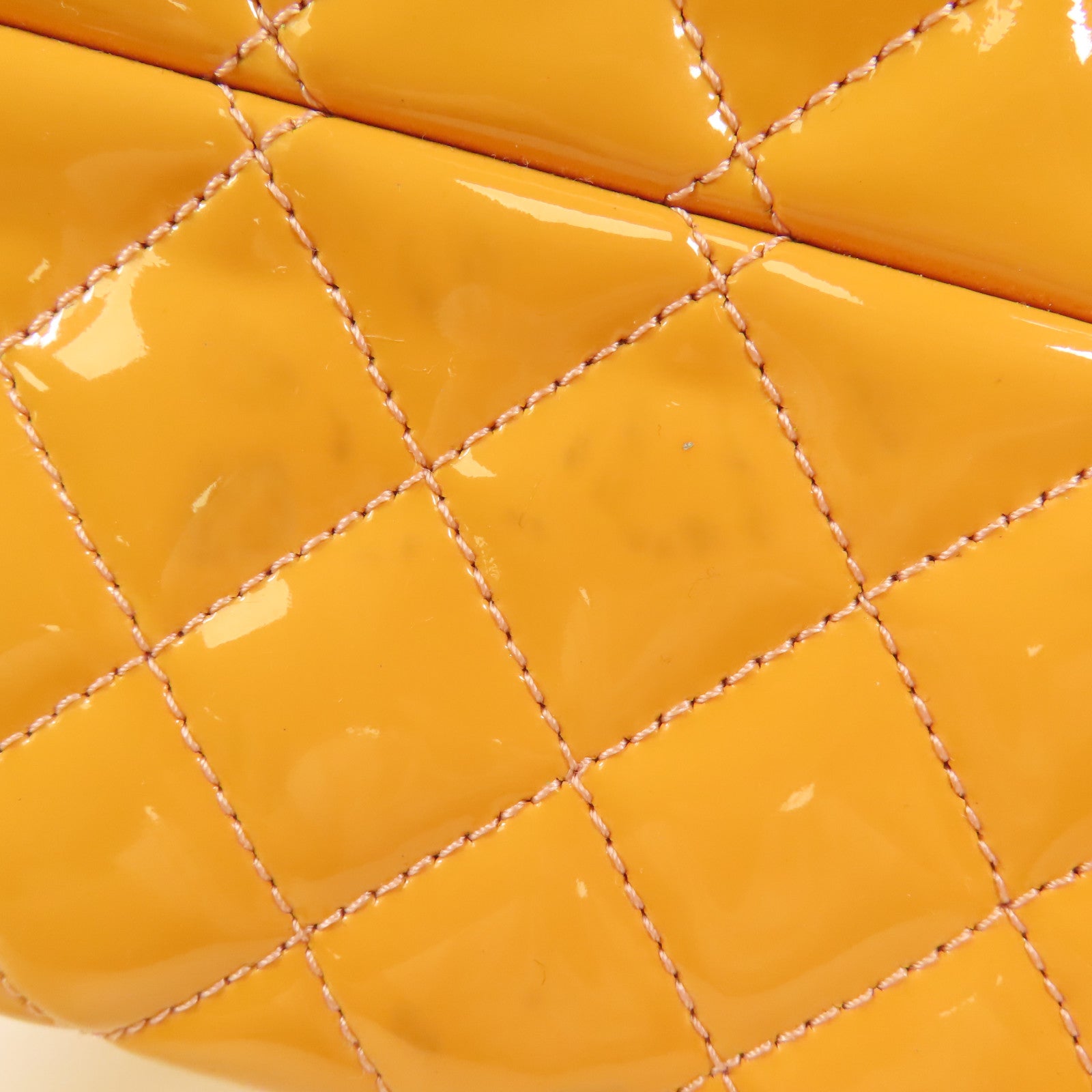 CHANEL 漆皮皮革Shoulder Bag銀扣鏈帶肩背袋