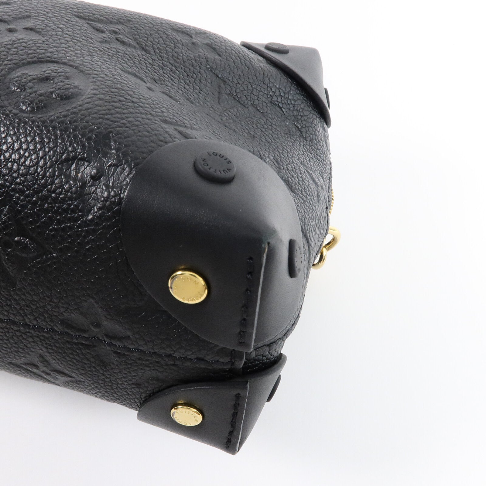 LOUIS VUITTON Monogram Empreinte Petite金扣手挽肩背兩用袋