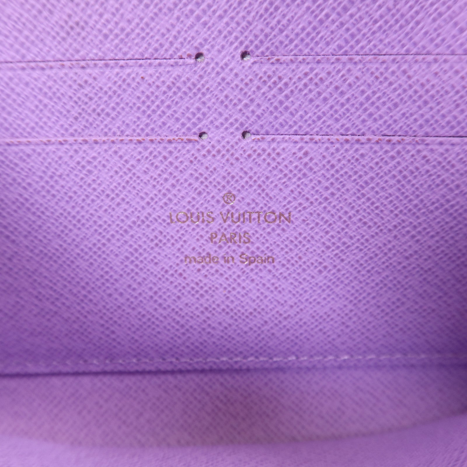 LOUIS VUITTON Damier Ebene Zippy Wallet金扣長錢包