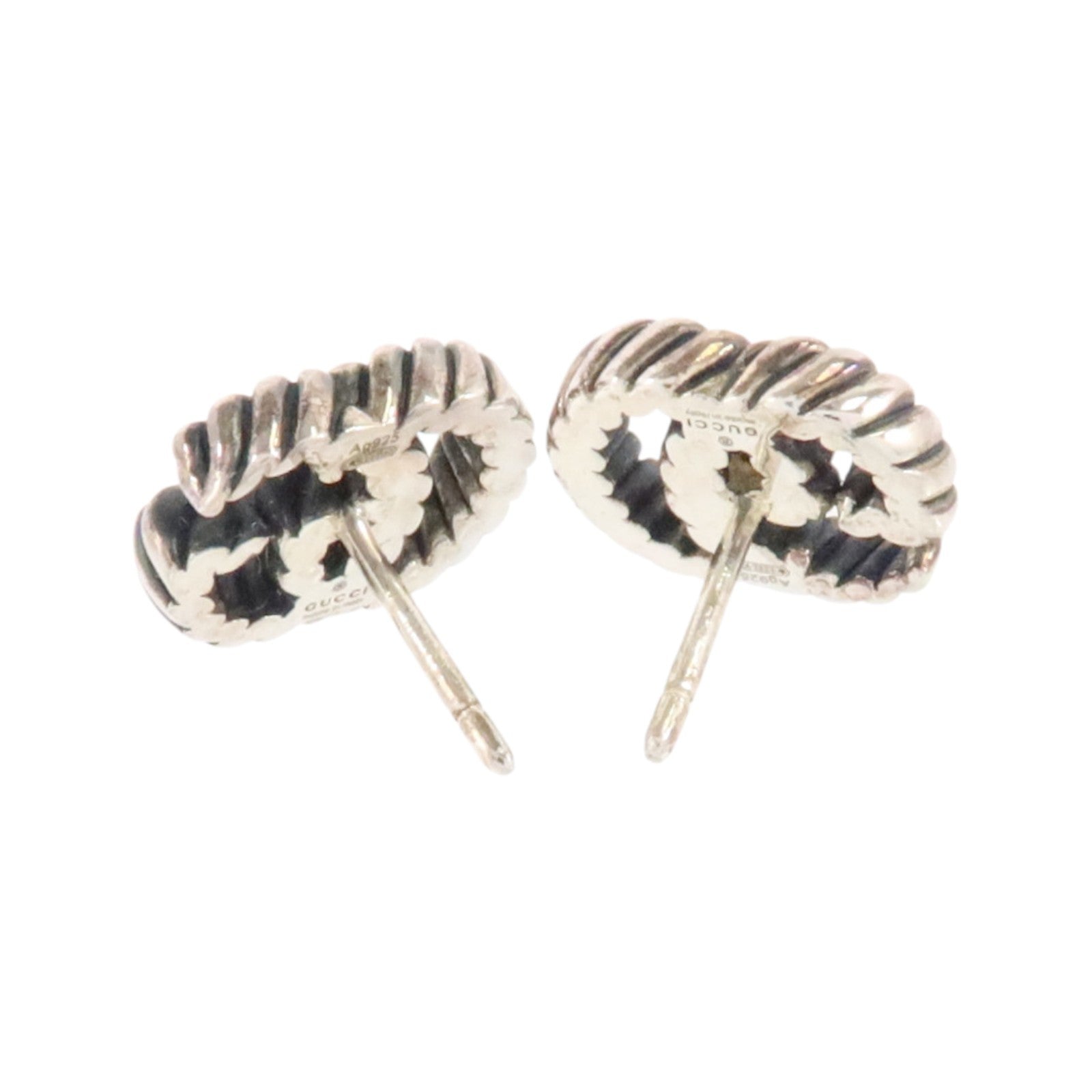 GUCCI 925純銀GG Marmont Earrings耳環