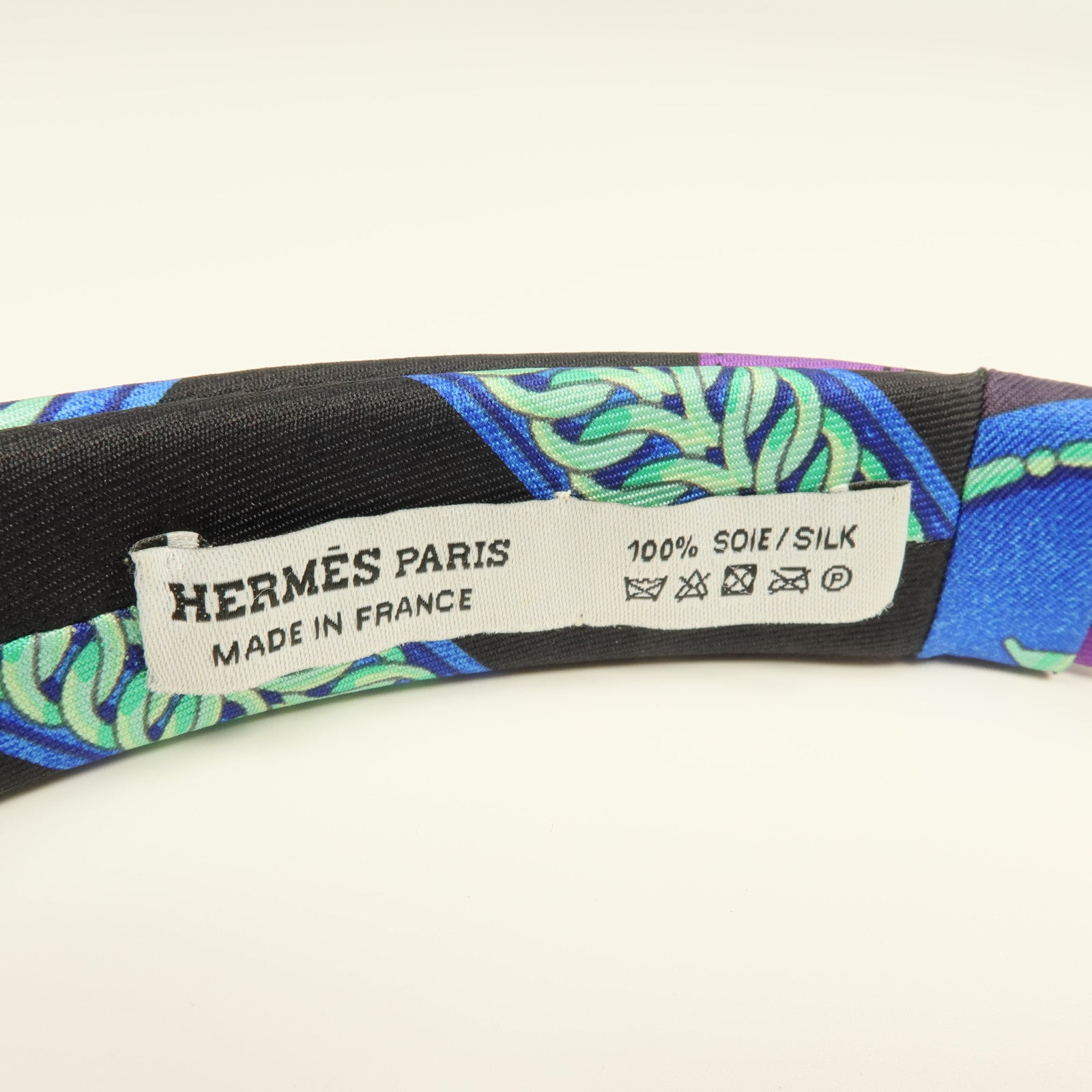 HERMES 【激減優惠】絲質Hair Band髮帶