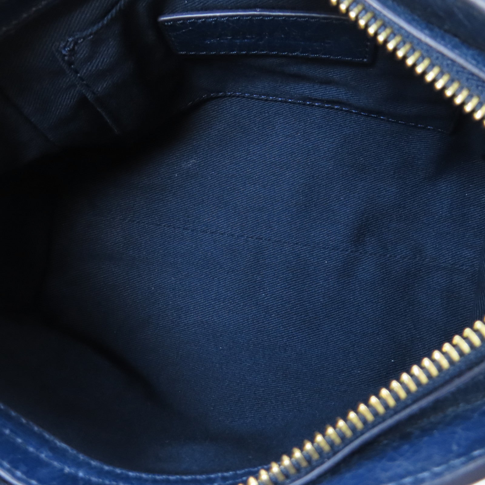 SEE BY CHLOE 【激減優惠】牛皮皮革2 Way Shoulder Bag金扣手挽肩背兩用袋藍色