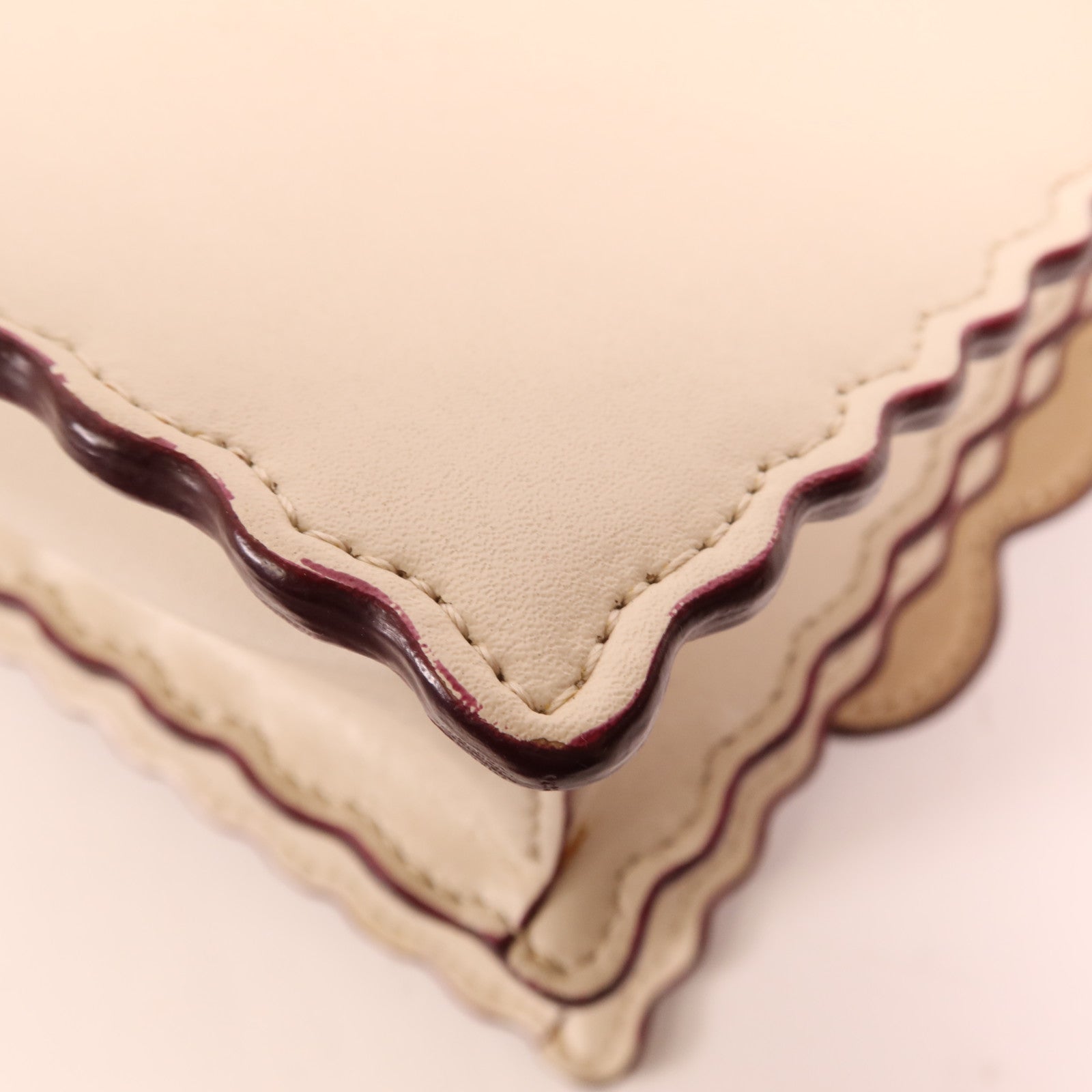 FENDI 牛皮皮革Kan I金扣手挽肩背兩用袋