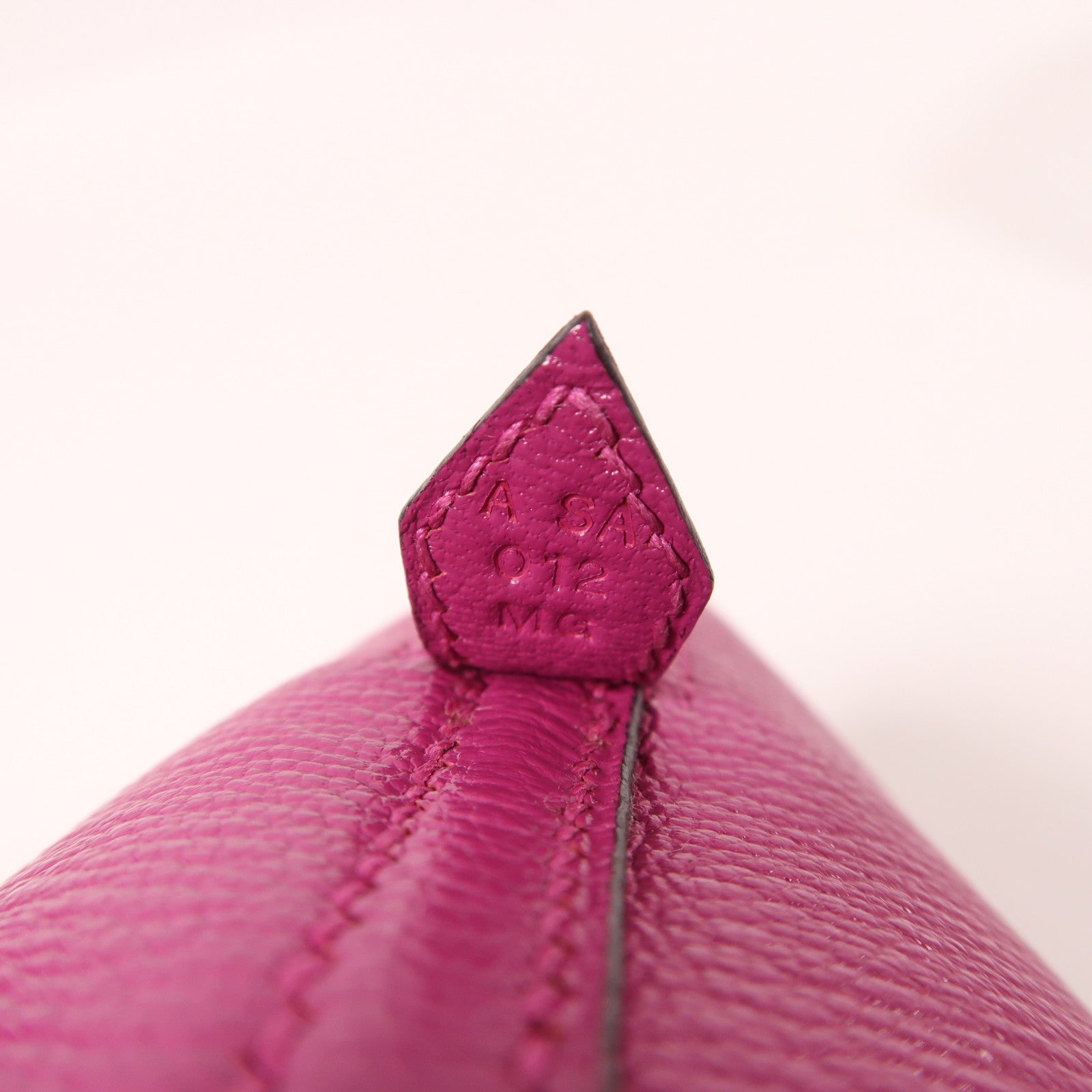 HERMES Chevre皮革Mini Bolide銀扣手挽肩背兩用袋木蘭粉色