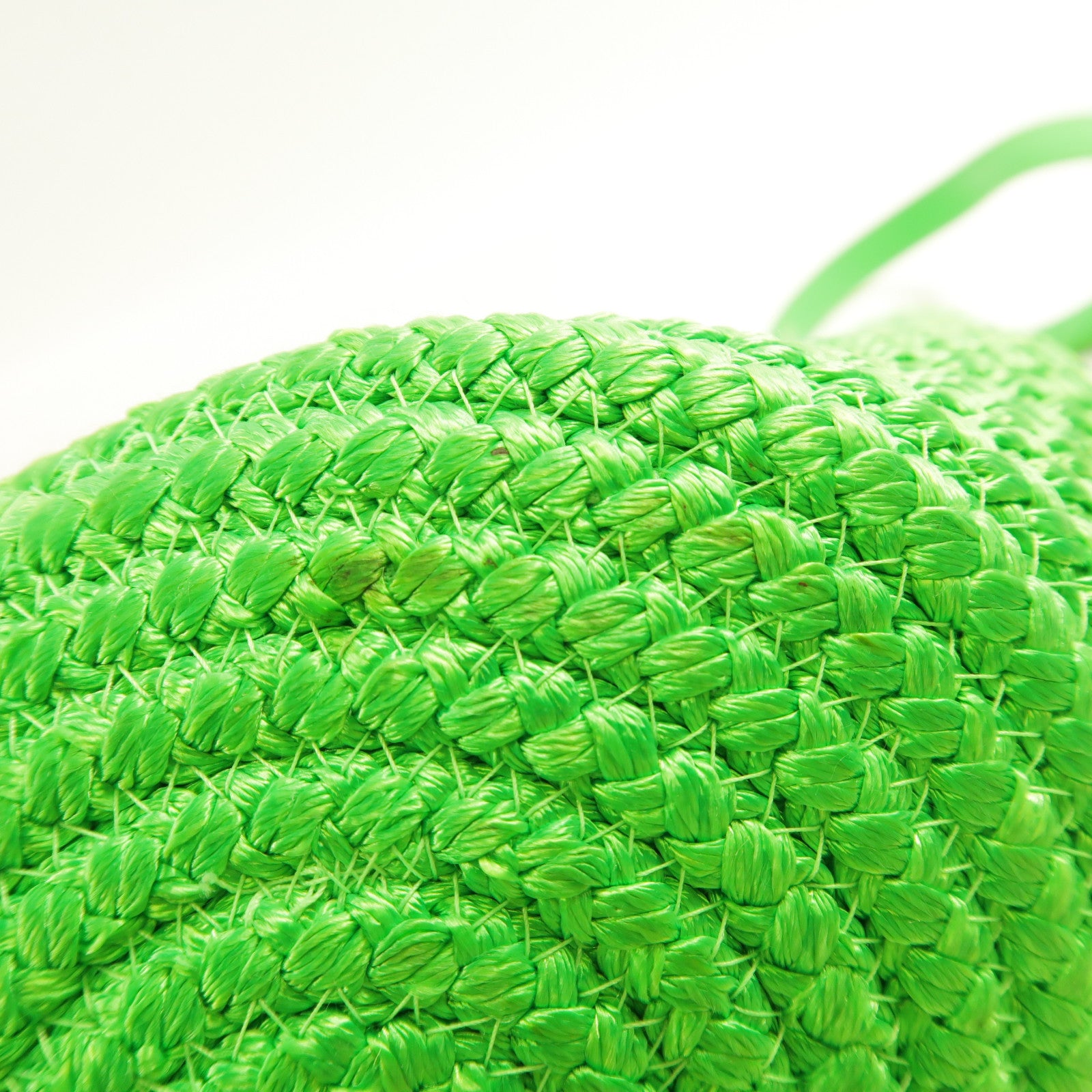 BALENCIAGA SHW Ibia Small Logo 2Way Shoulder Hand Bag Nylon 695612 Green