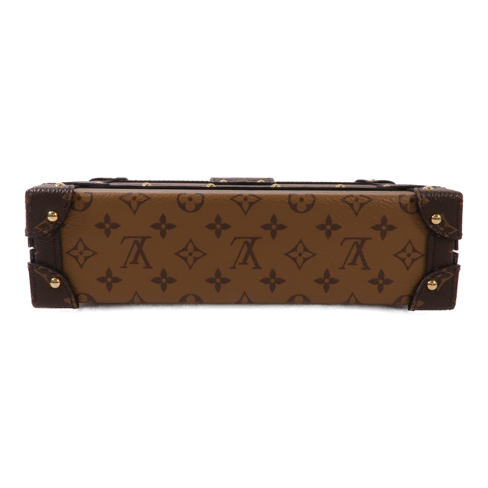 LOUIS VUITTON Monogram Reverse Petite Malle肩背袋
