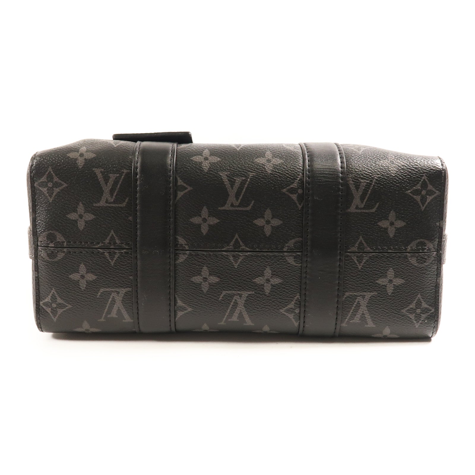 LOUIS VUITTON Monogram Eclipse City Keepall手挽肩背兩用袋