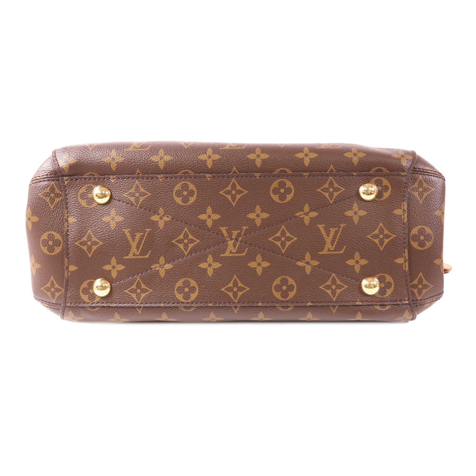 LOUIS VUITTON Monogram Montaigne MM金扣手挽肩背兩用袋