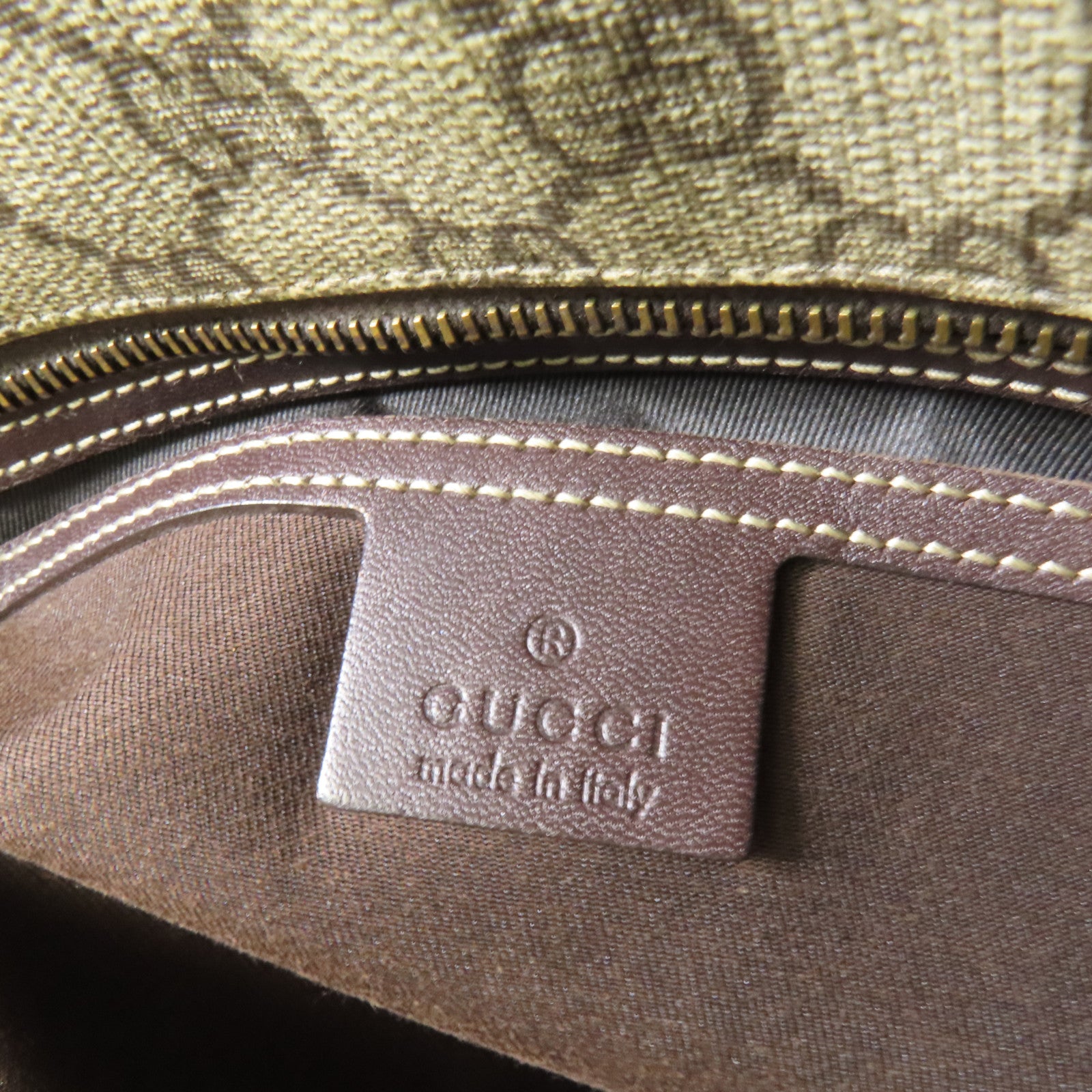 GUCCI 塗層帆布Shoulder Bag肩背袋
