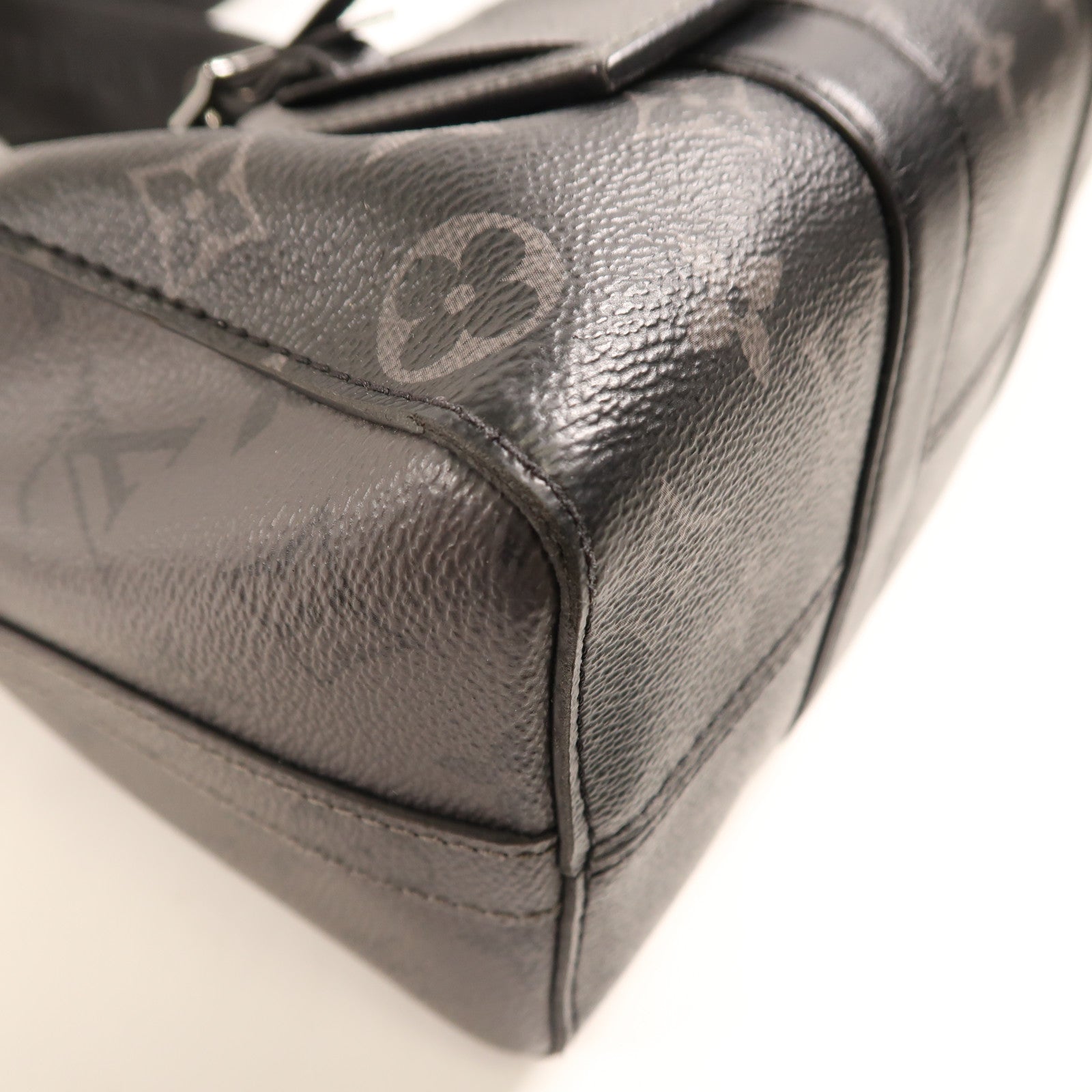 LOUIS VUITTON Monogram Eclipse City Keepall手挽肩背兩用袋