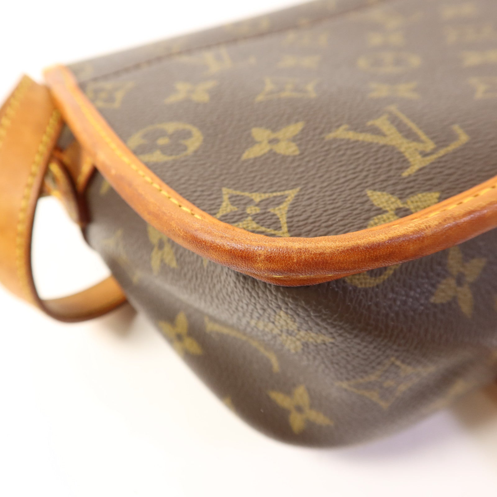 LOUIS VUITTON Monogram Sologne金扣肩背袋
