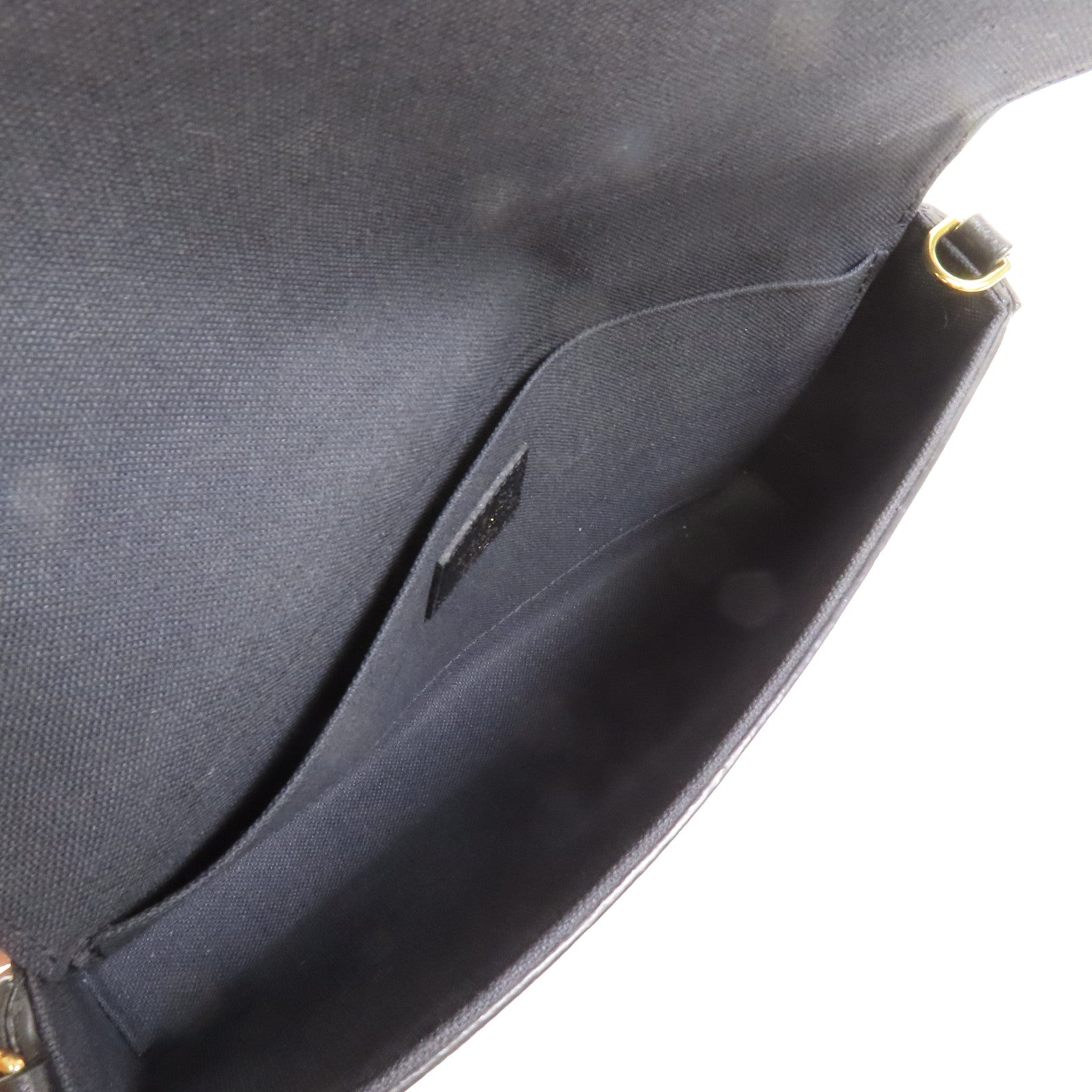 LOUIS VUITTON Monogram Empreinte Felicie Pochette 金扣鏈帶肩背袋