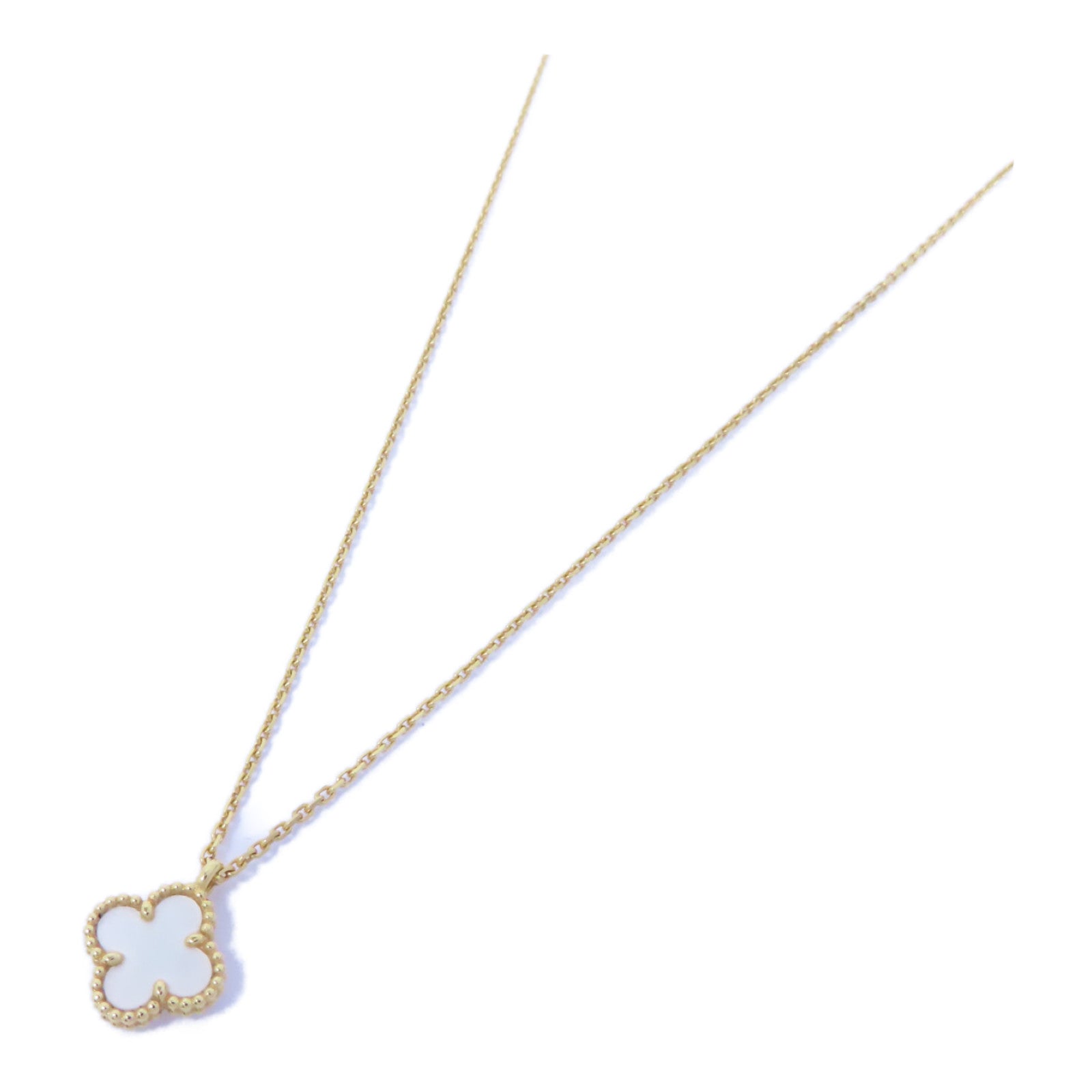Van Cleef & Arpels 18K黃金Alhambra Necklace項鍊金色