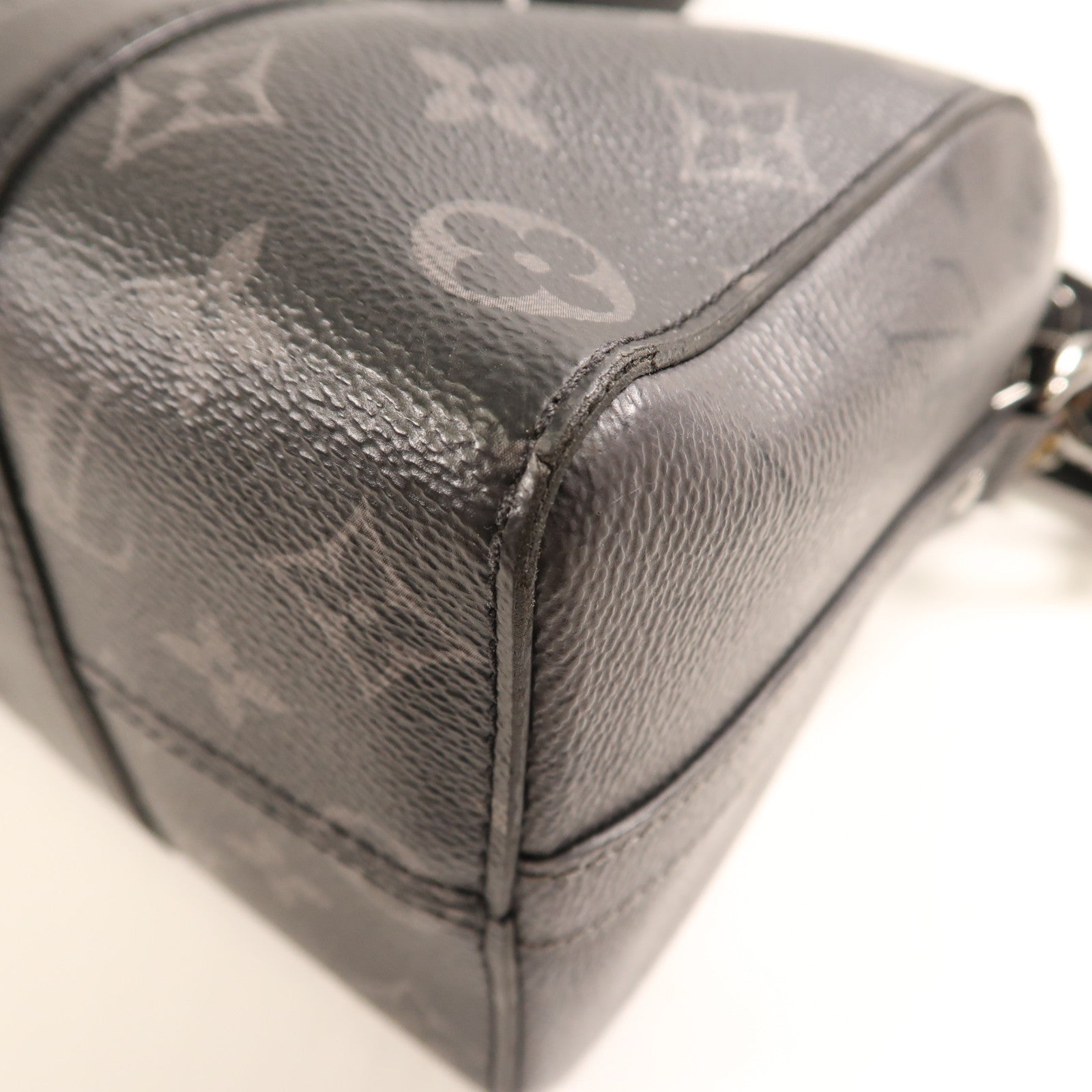 LOUIS VUITTON Monogram Eclipse City Keepall手挽肩背兩用袋