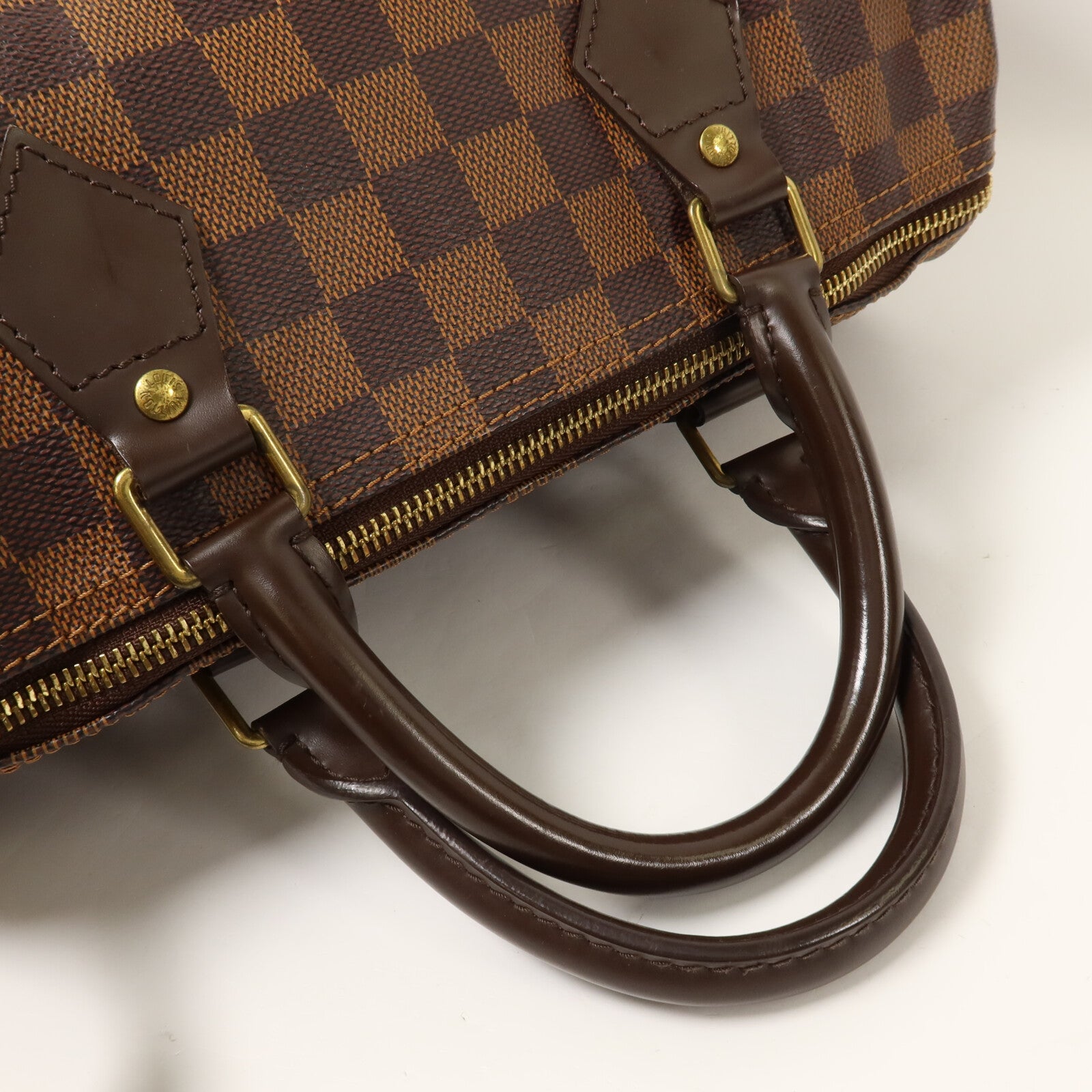 LOUIS VUITTON Damier Speedy 30手挽袋