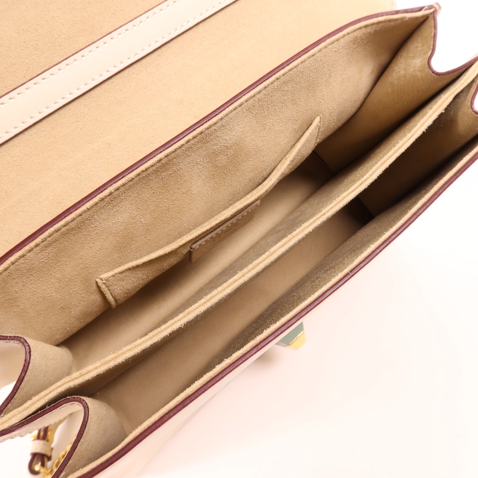 FENDI 牛皮皮革Kan I金扣手挽肩背兩用袋