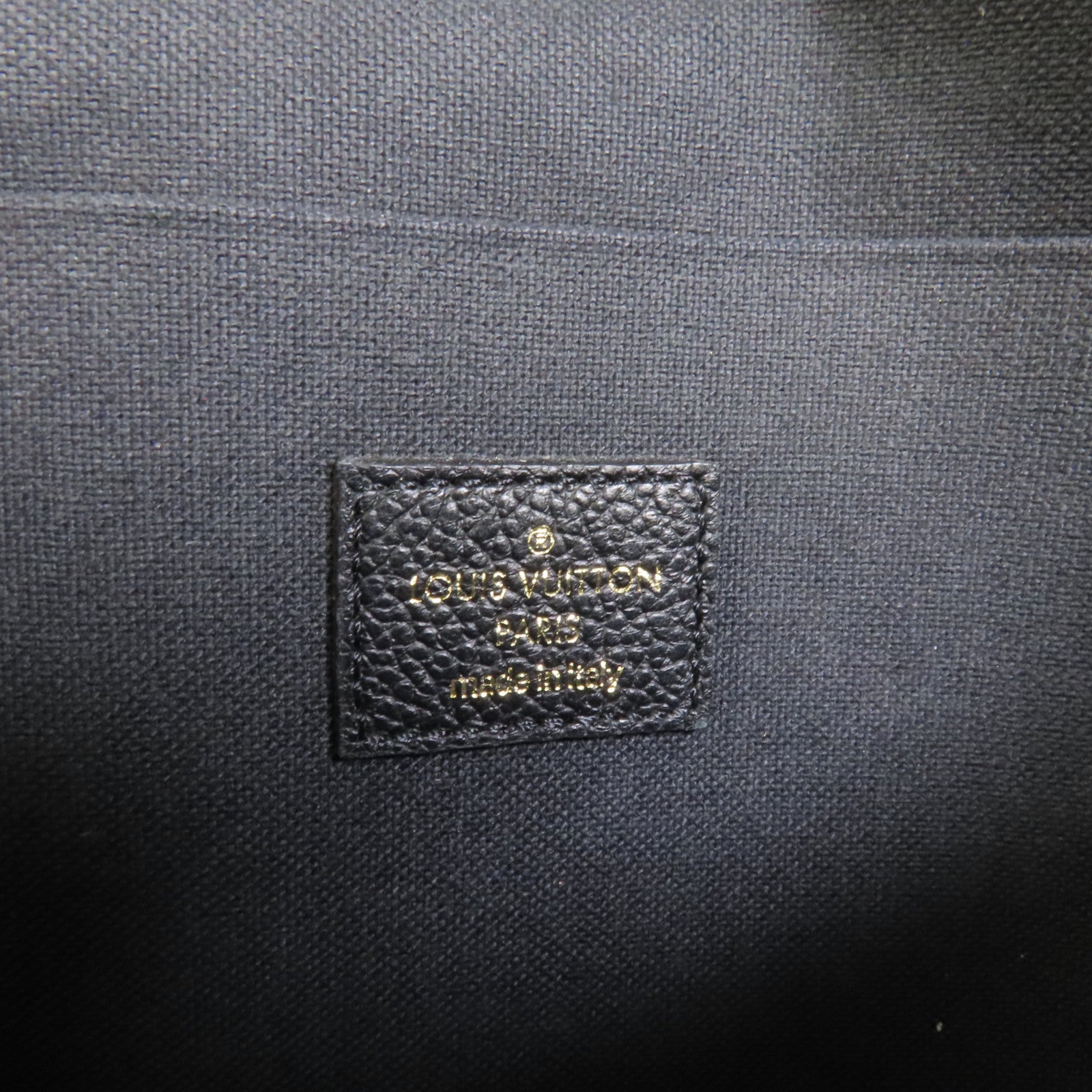 LOUIS VUITTON Monogram Empreinte Felicie Pochette 金扣鏈帶肩背袋