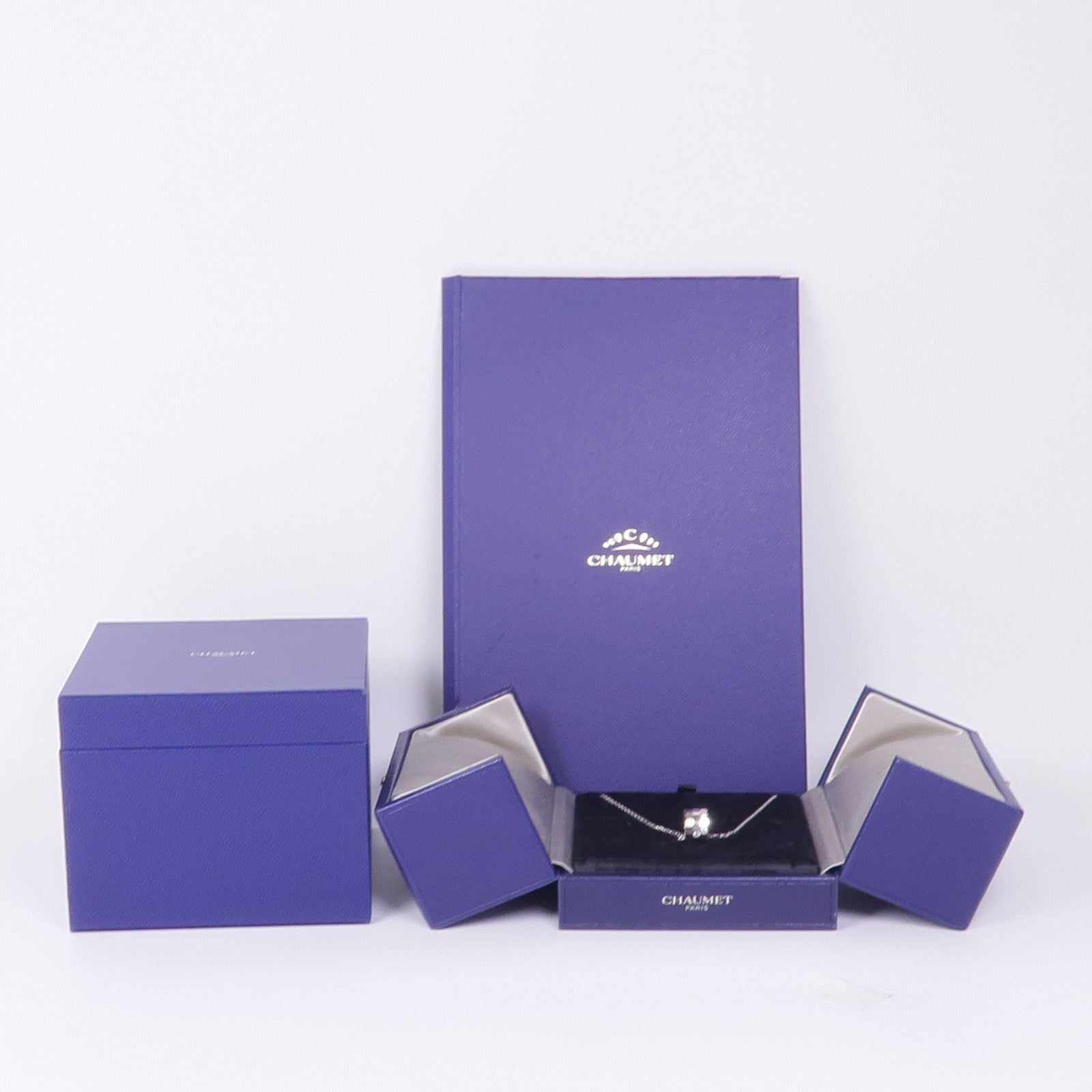 Chaumet 18K白金Diamond Necklace鑽石項鍊
