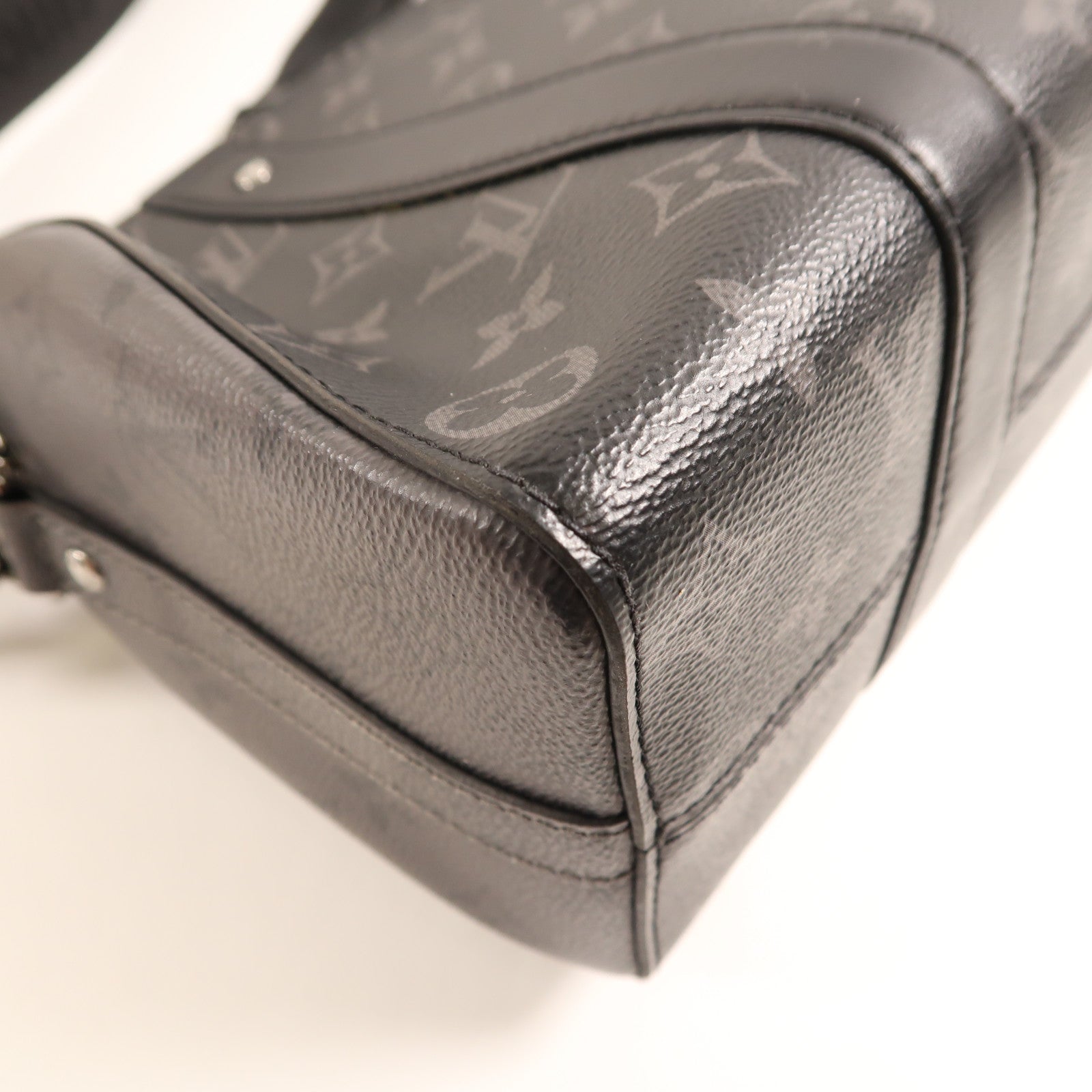 LOUIS VUITTON Monogram Eclipse City Keepall手挽肩背兩用袋