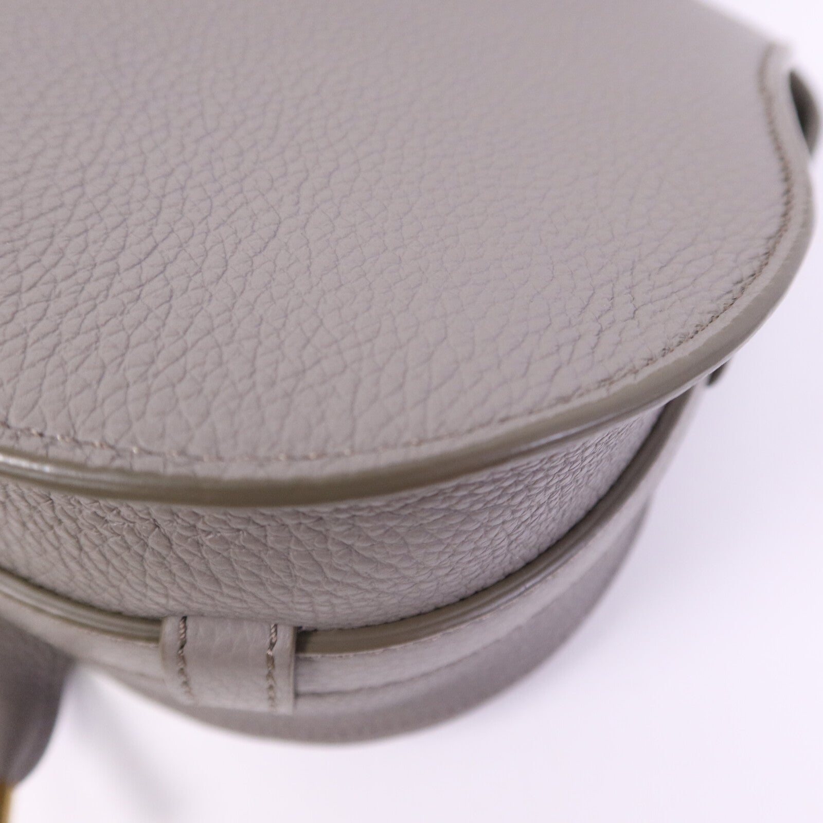 Chloe 牛皮皮革Marcie Small Saddle金扣肩背袋