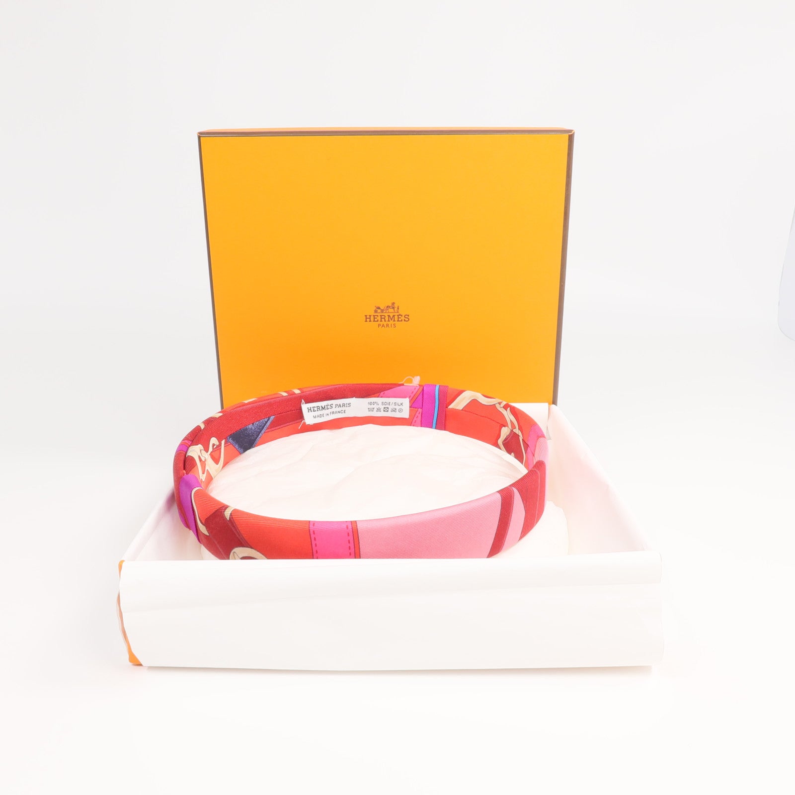 HERMES 【激減優惠】絲質Hair Band髮帶