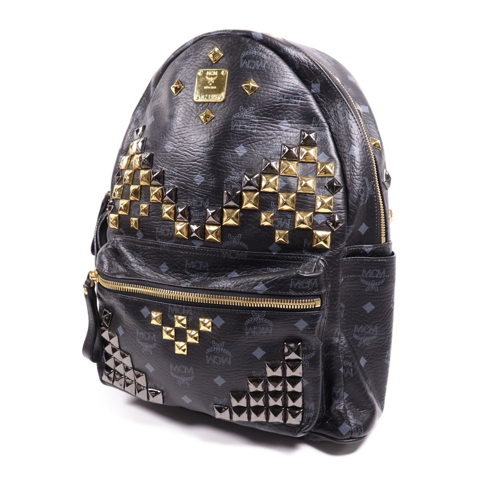 MCM 塗層帆布Rucksack背包