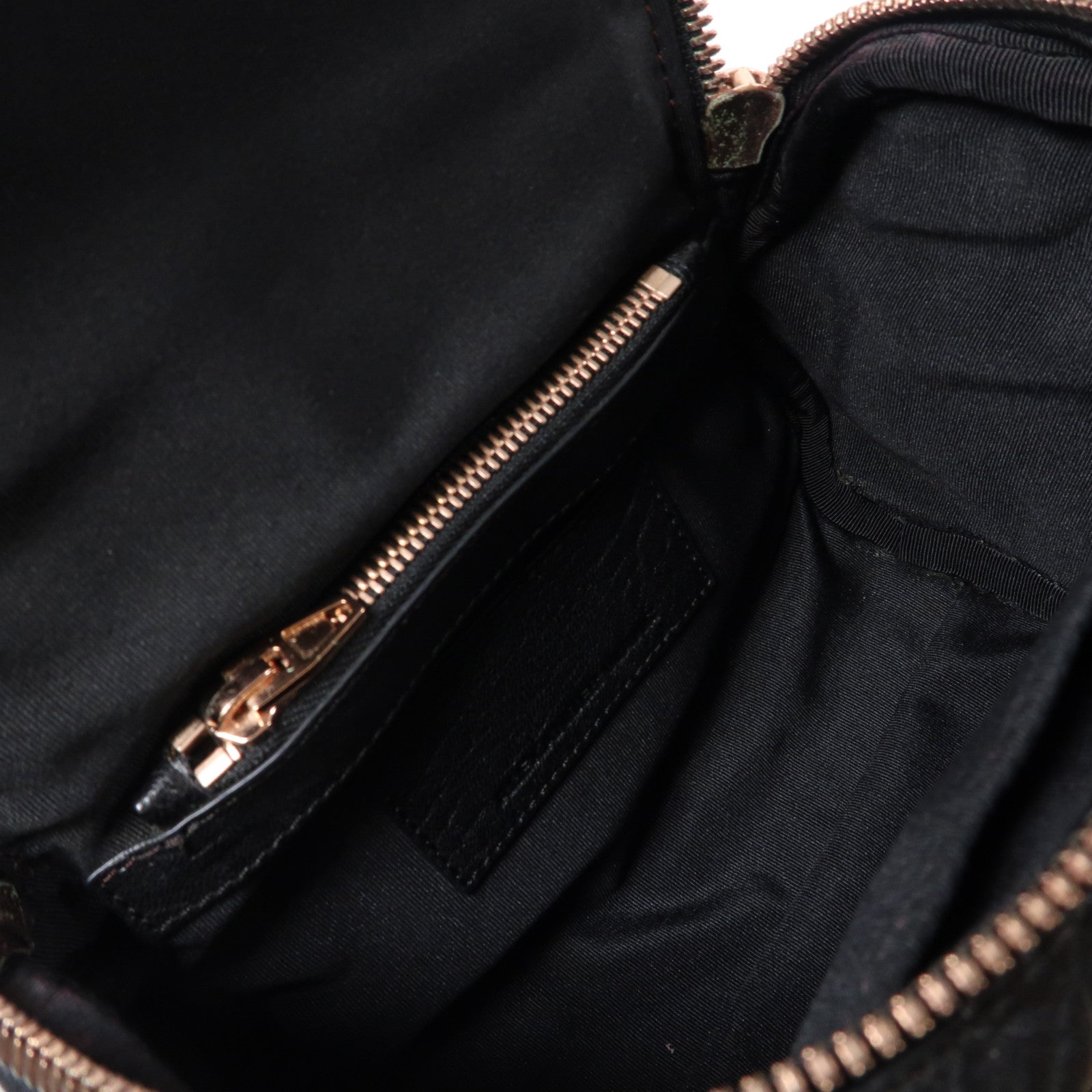 SELECTION 牛皮皮革2 Way Shoulder Bag金扣手挽肩背兩用袋黑色